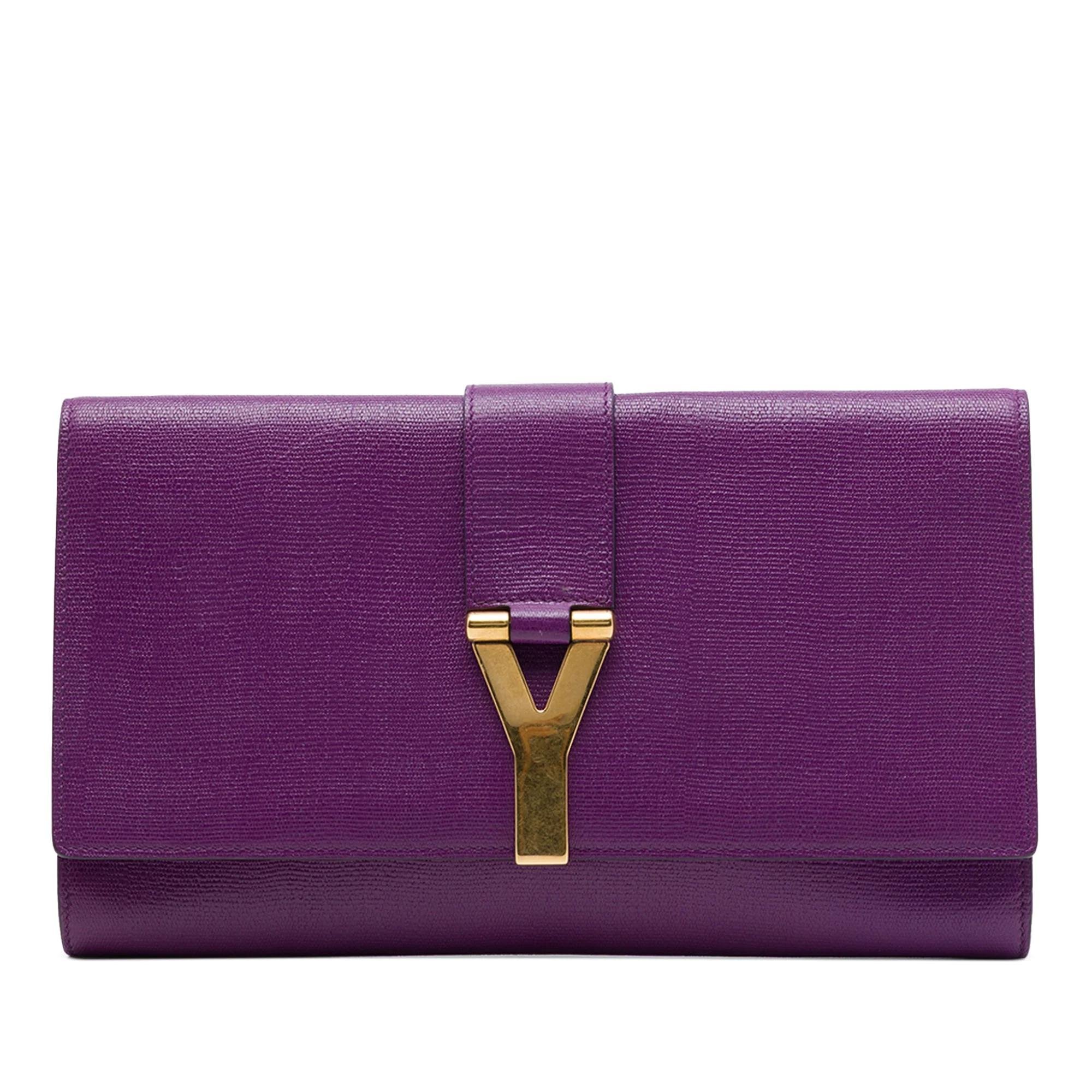 Chyc leather clutch bag