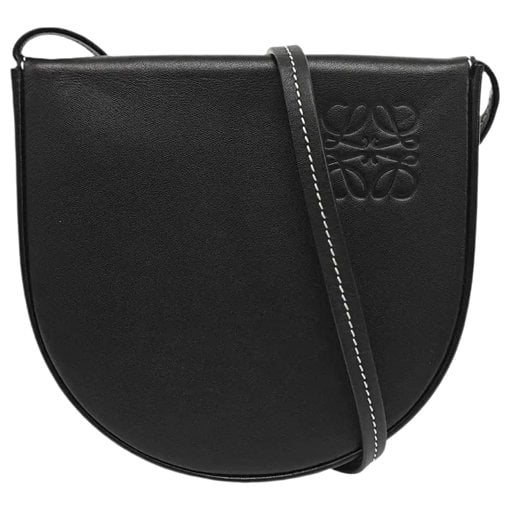 Heel leather crossbody bag
