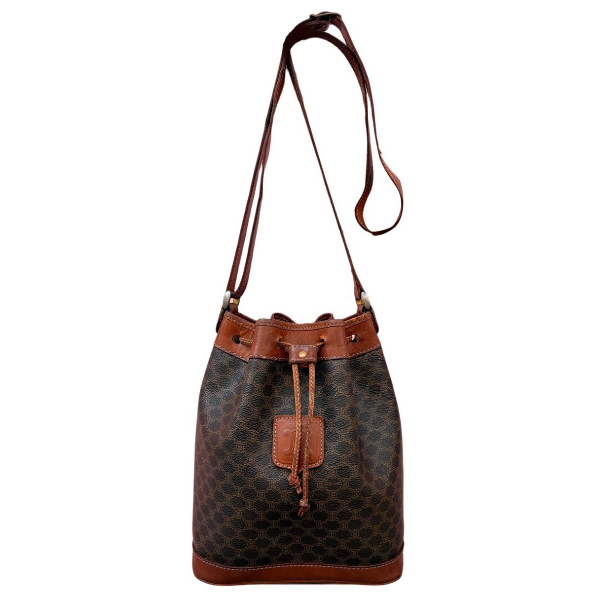 SAC SEAU leather crossbody bag