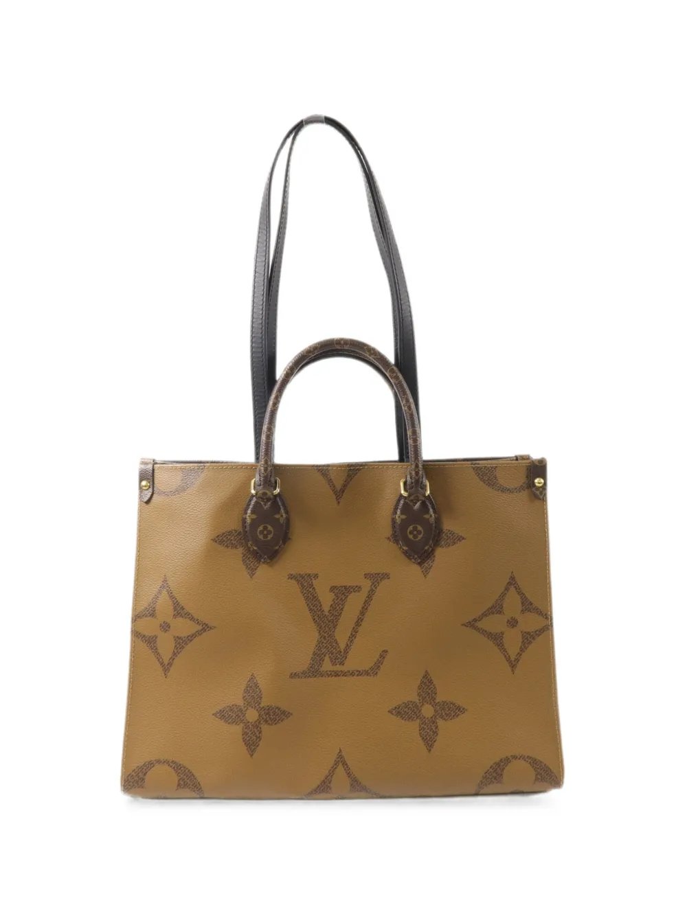 MM On The Go Monogram Giant canvas tote bag