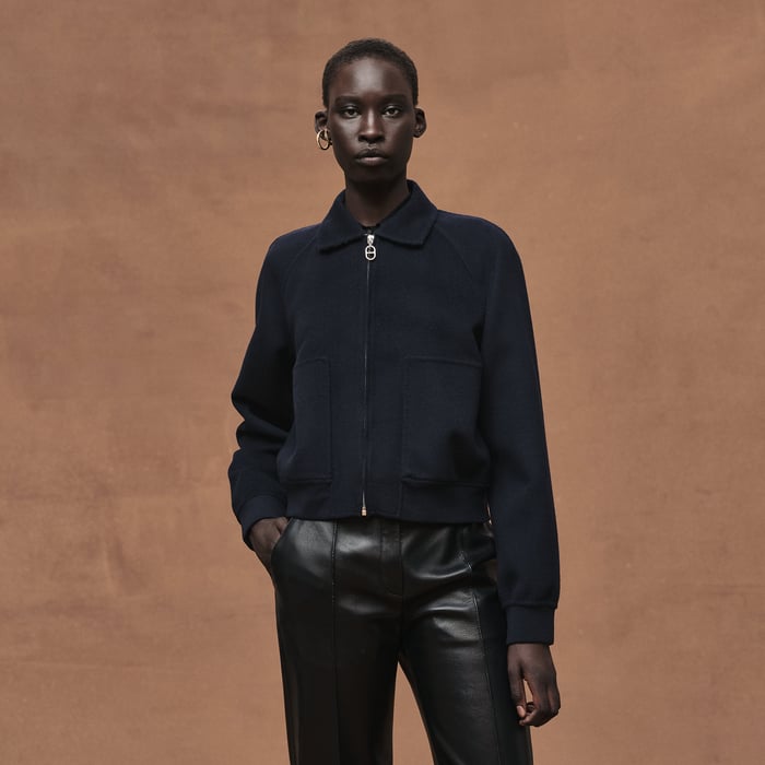 Bleu Marine "Chaine d'Ancre" Jacket