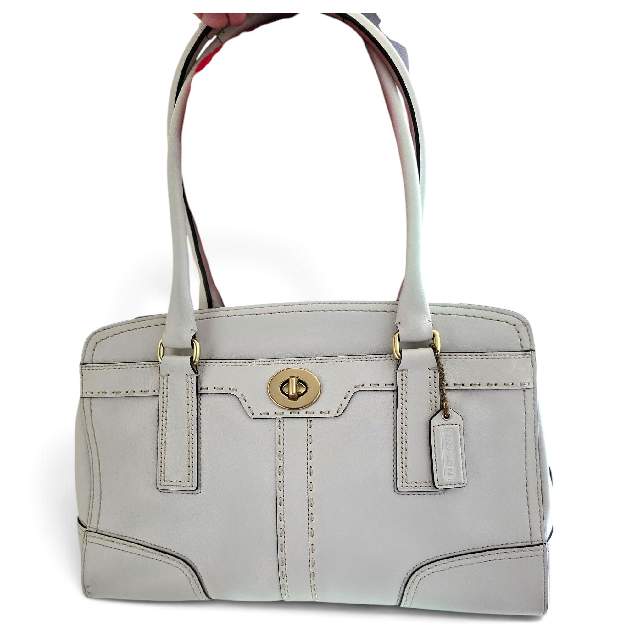 Leather handbag