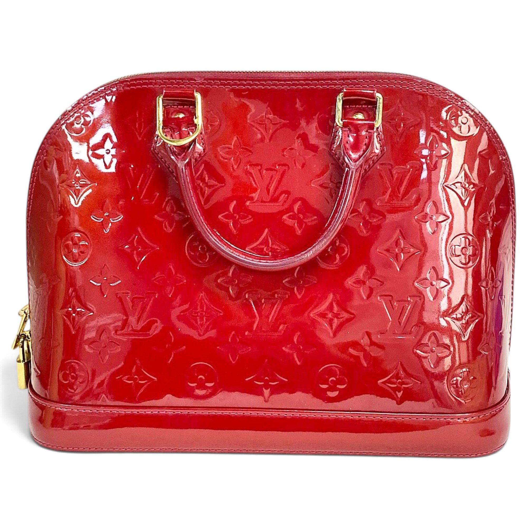Alma patent leather handbag