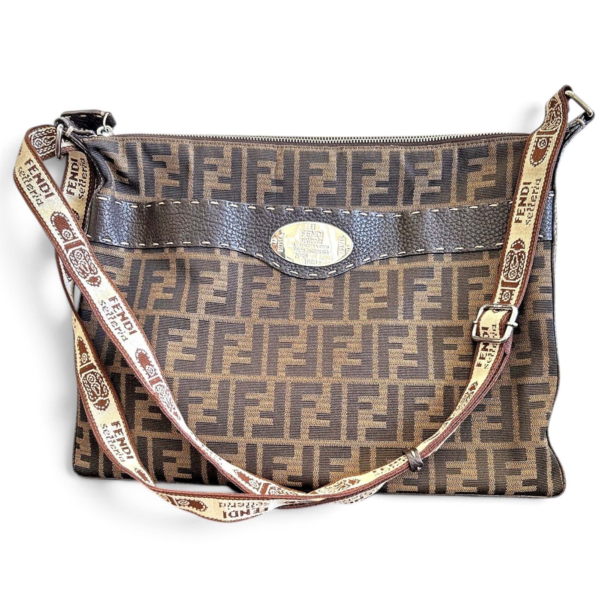 Anna Selleria cloth crossbody bag