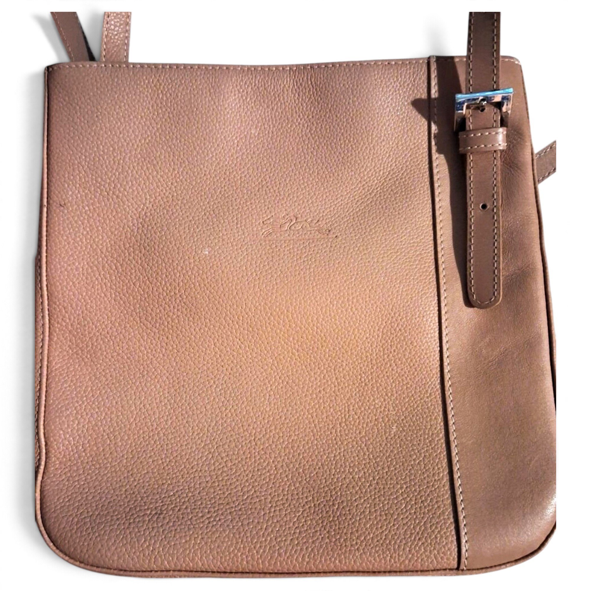 Leather crossbody bag