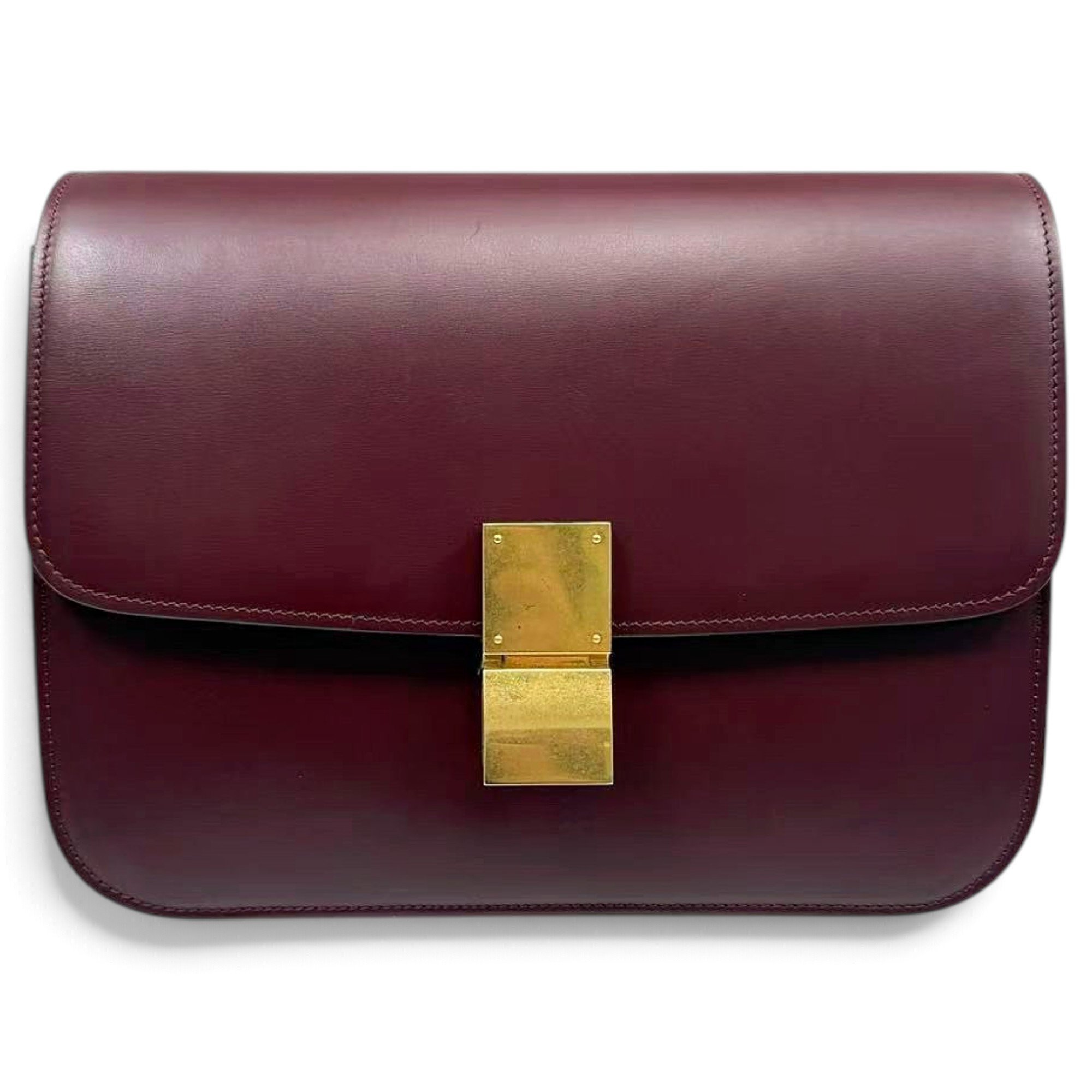 Classic leather handbag