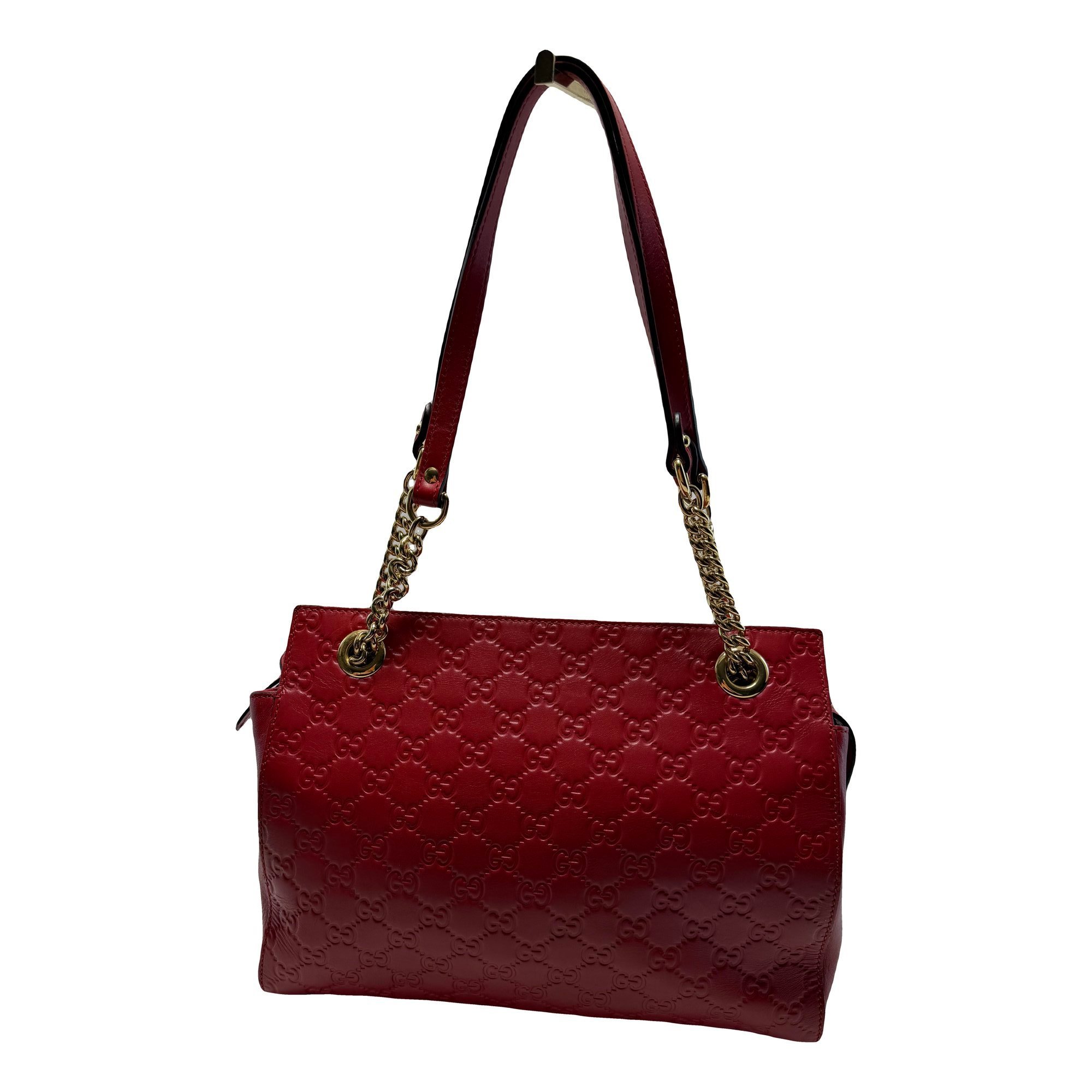 Leather handbag