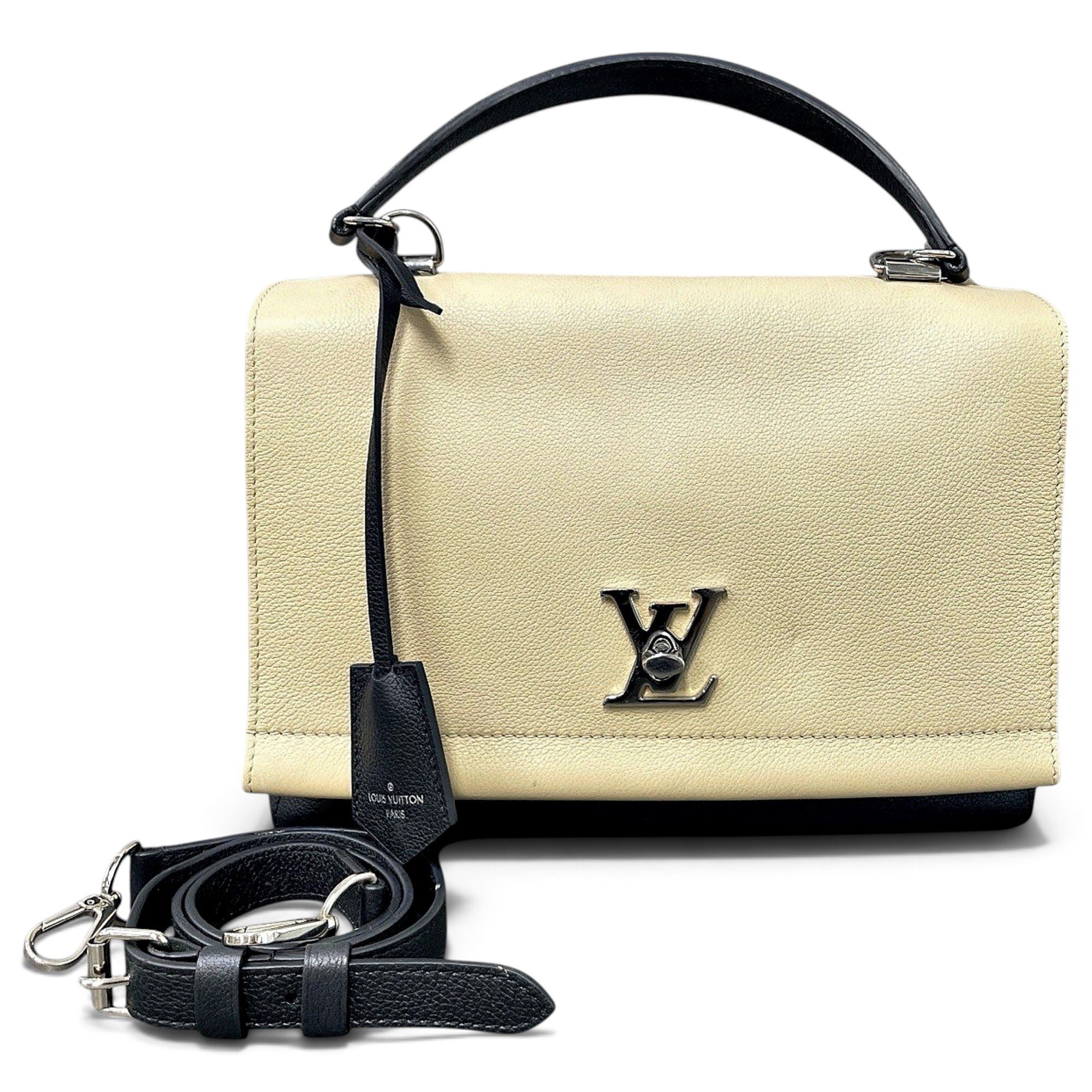 Lockme leather handbag
