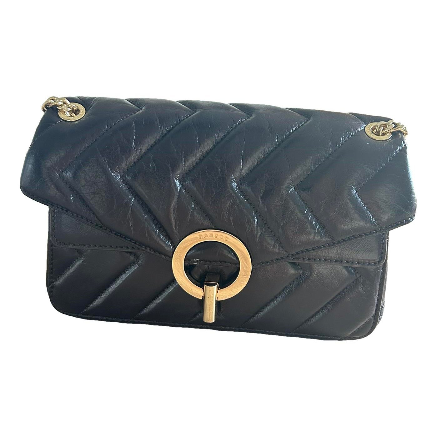 Sandro Yza leather handbag