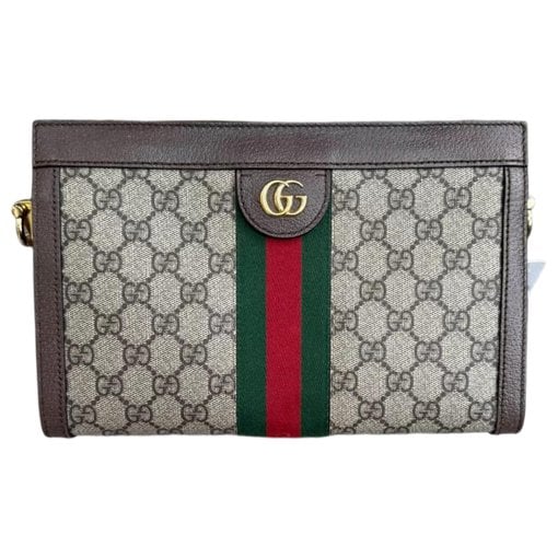 Ophidia Chain leather handbag