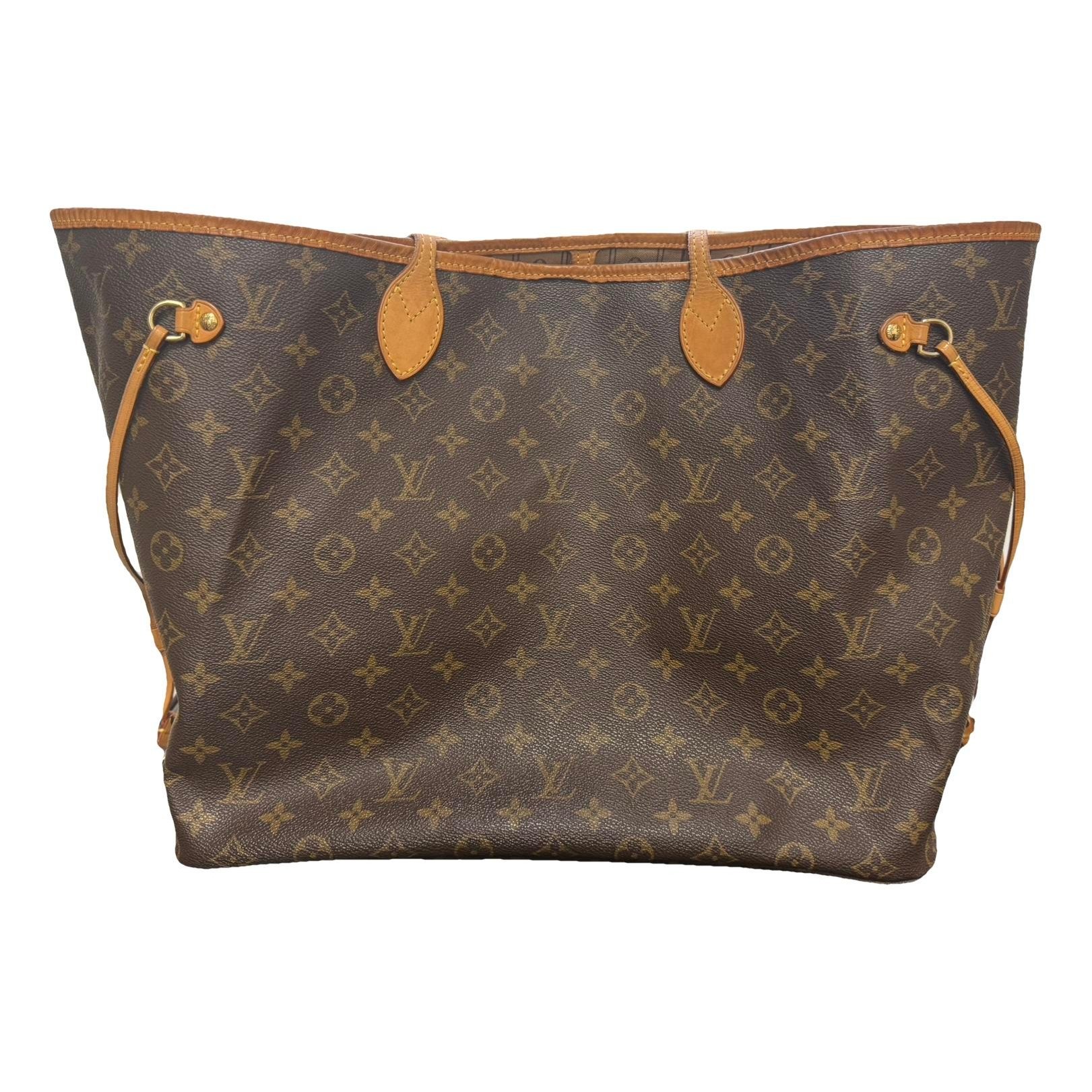 Neverfull leather tote