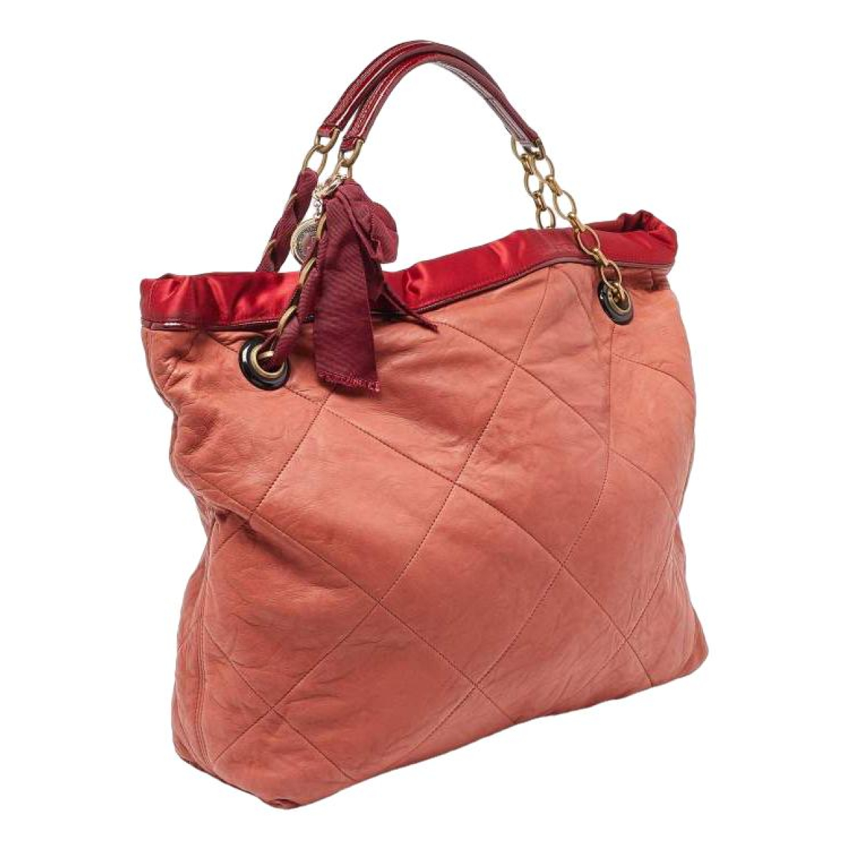 Lanvin Happy leather tote