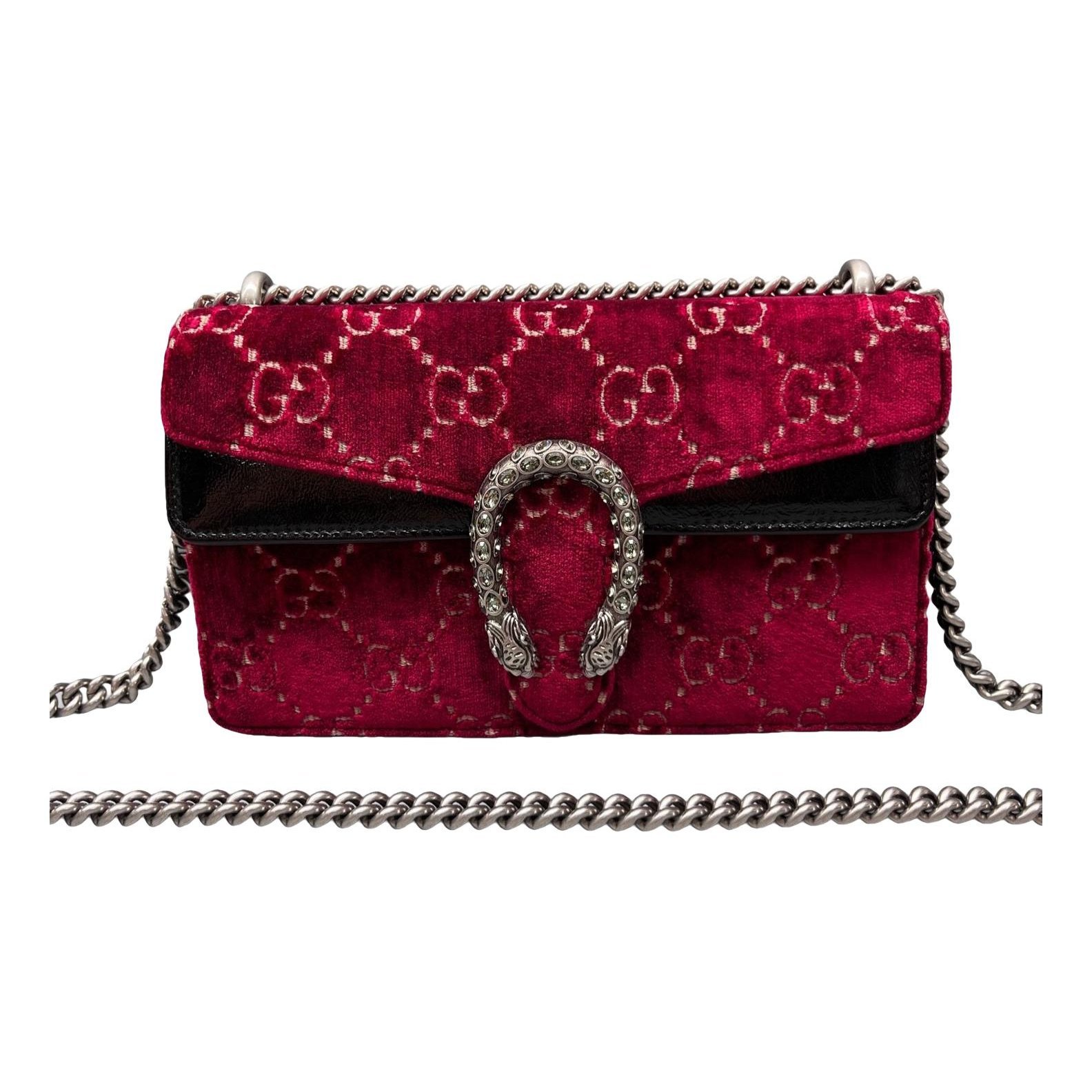 Dionysus velvet handbag