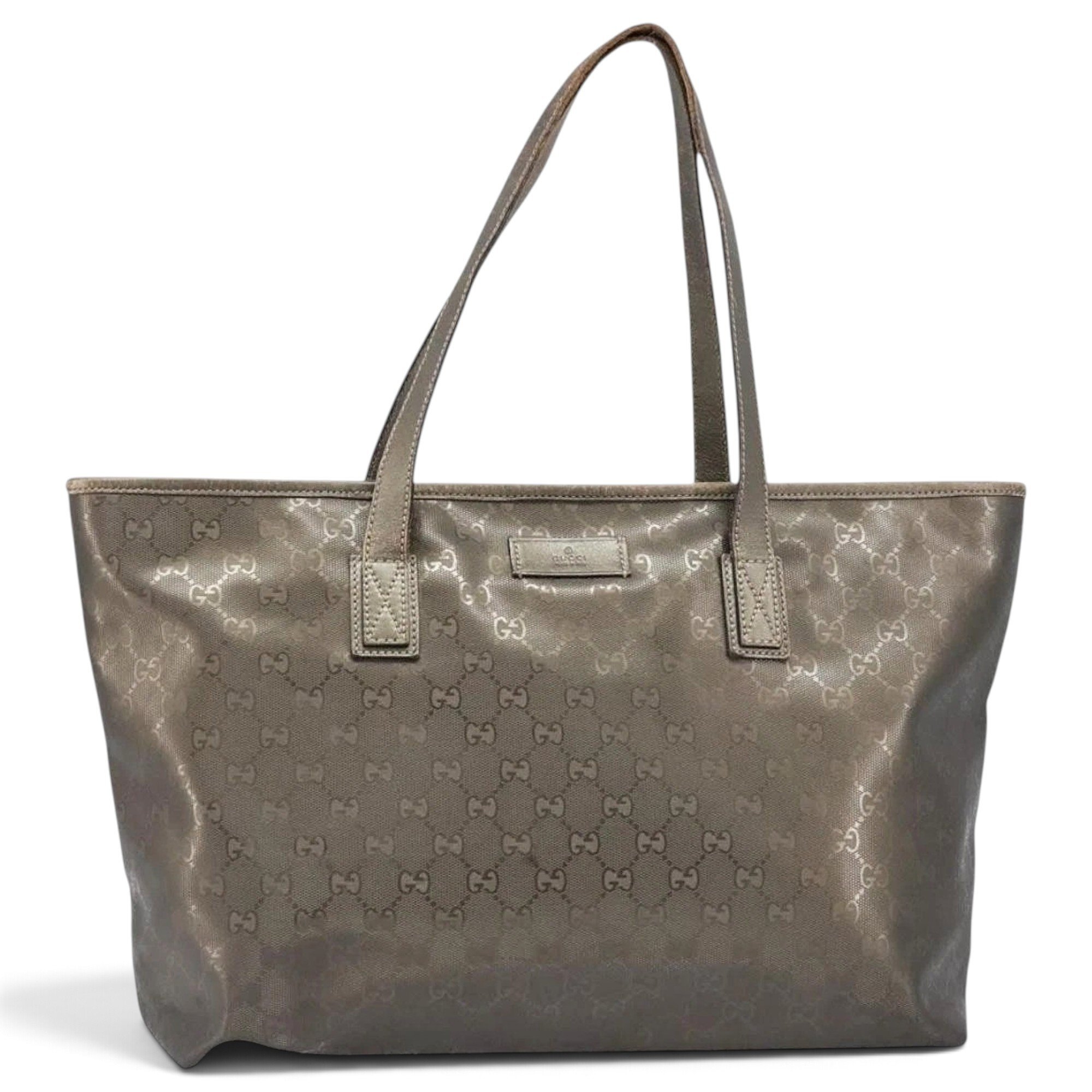 Leather tote