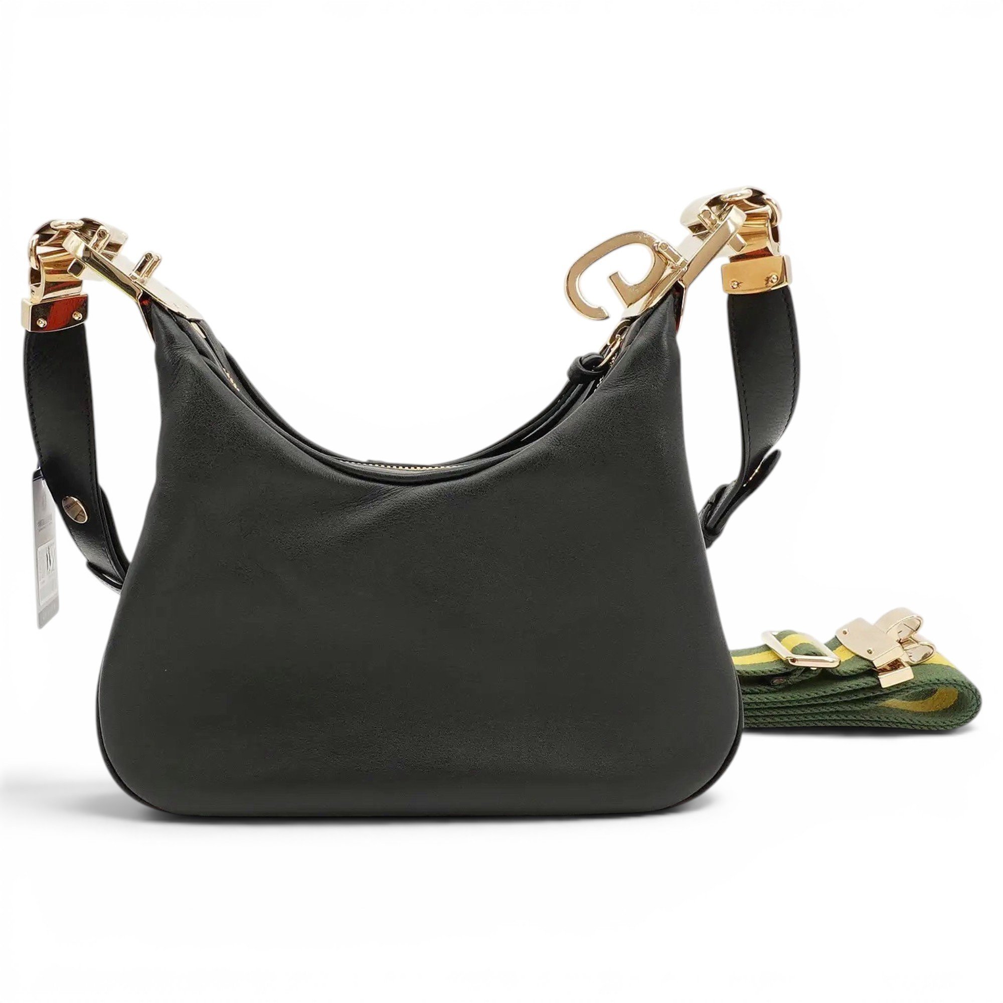 Attache leather crossbody bag