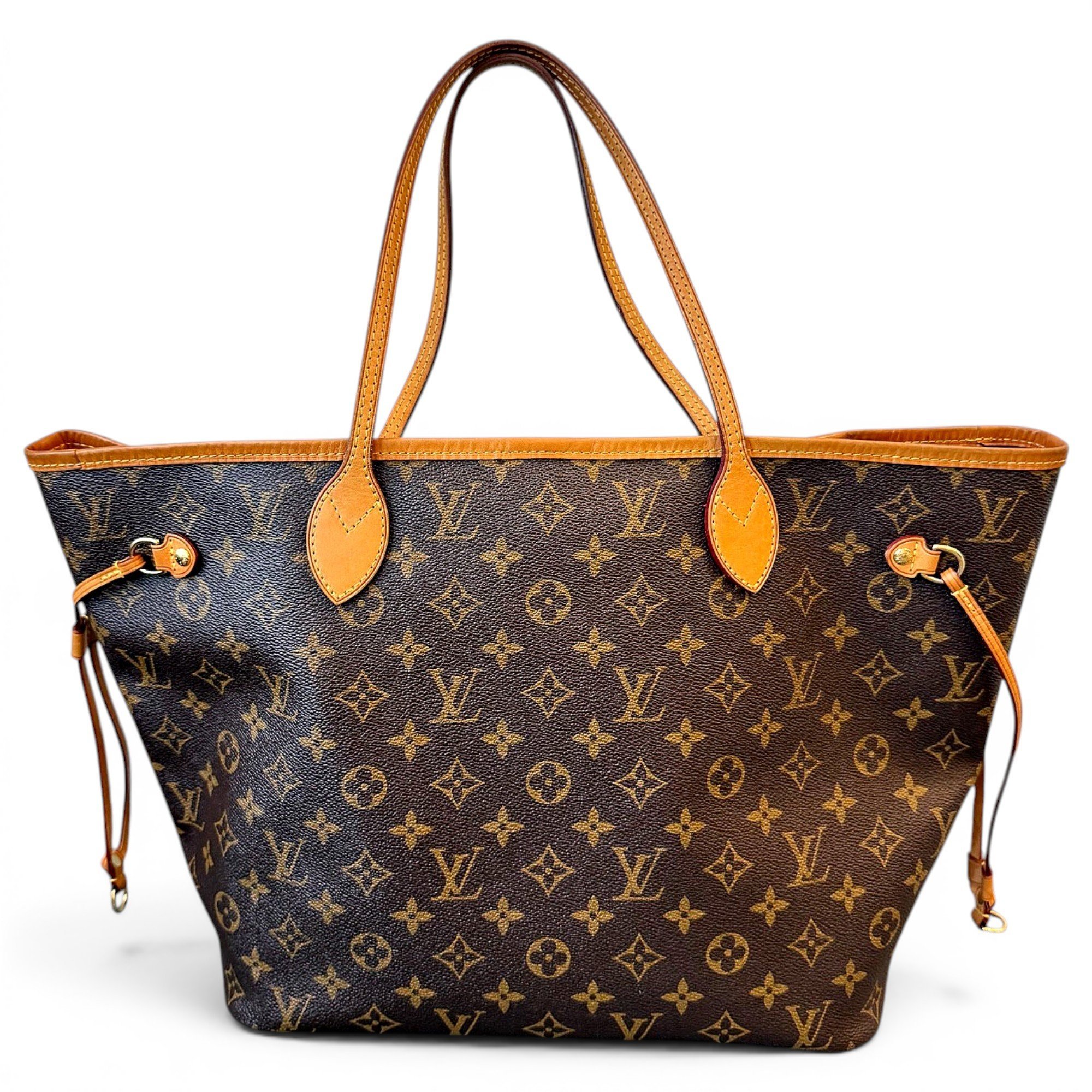 Neverfull leather handbag