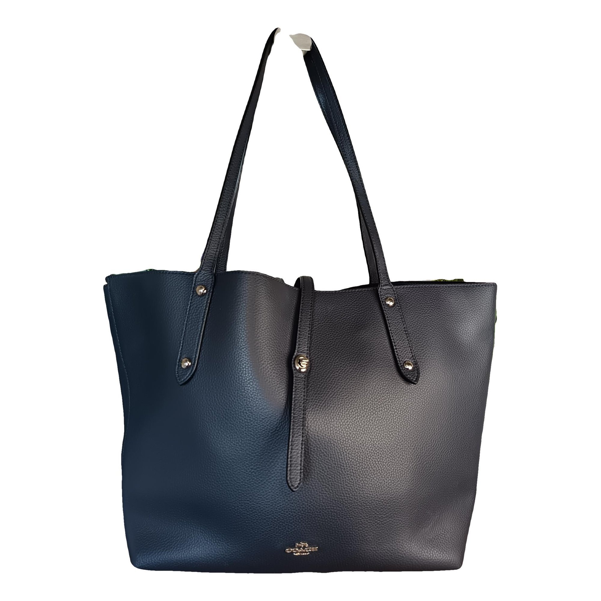 Leather tote