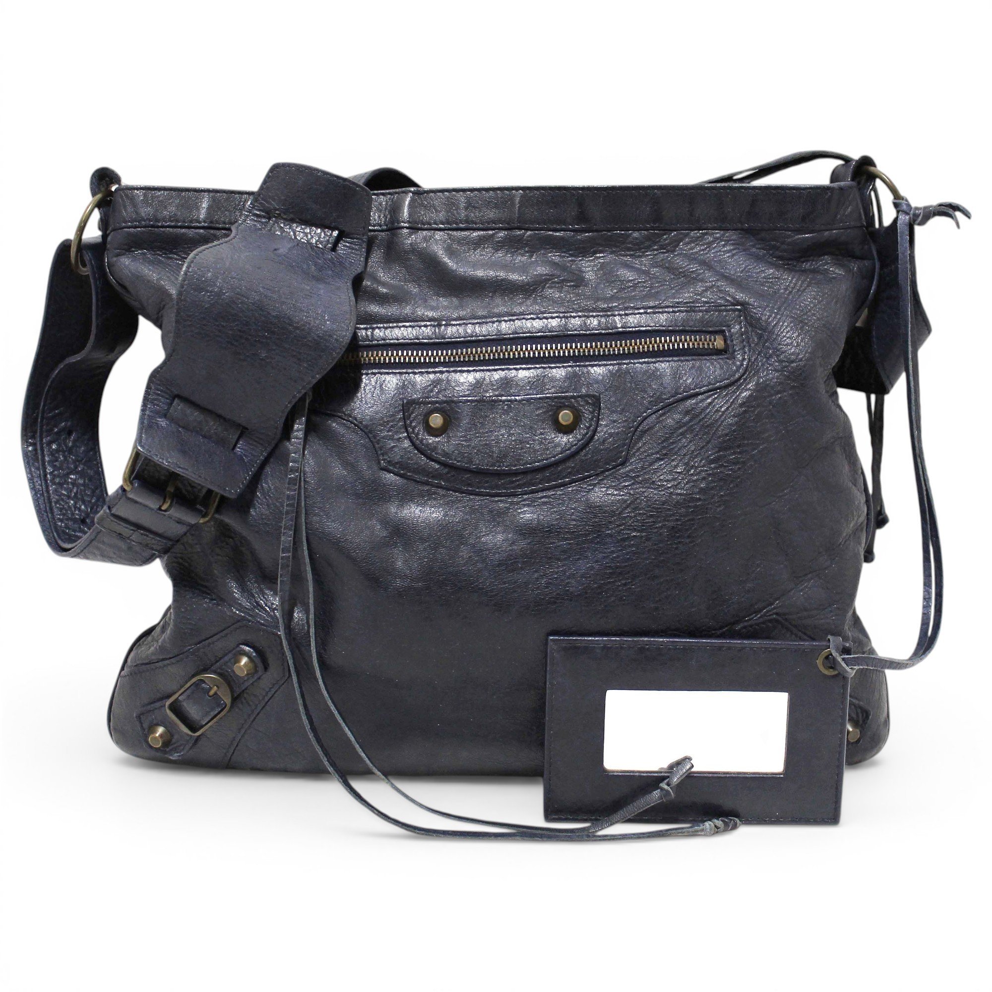 Leather crossbody bag