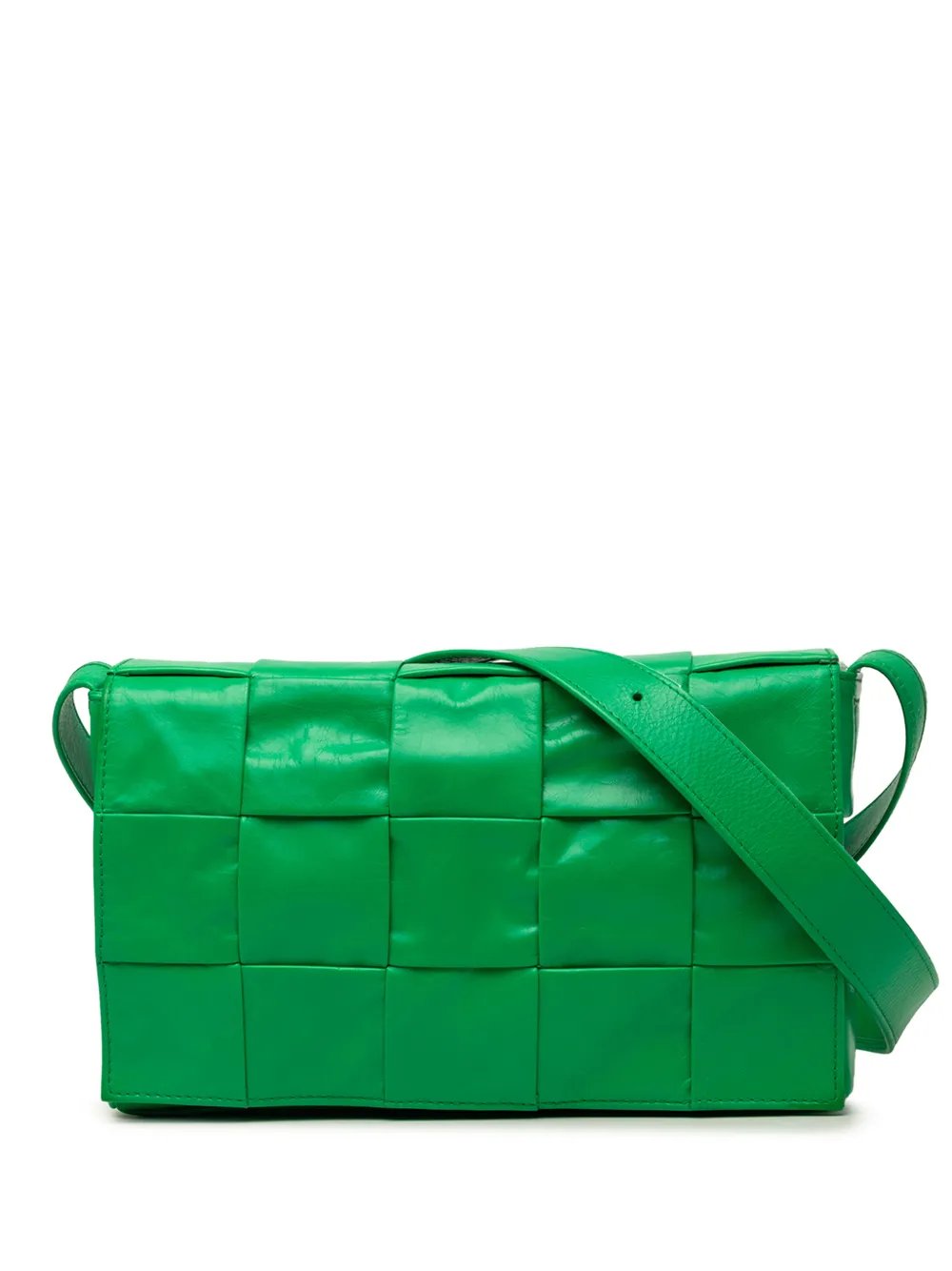 2012-2026 Small Paper Calfskin Intrecciato Cassette crossbody bag