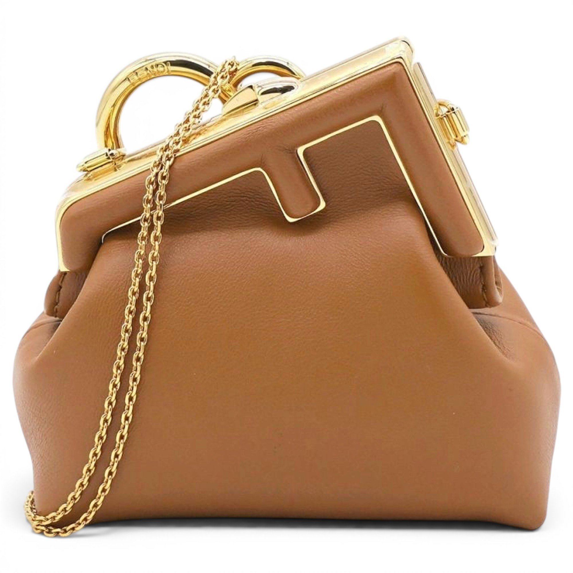 First leather crossbody bag