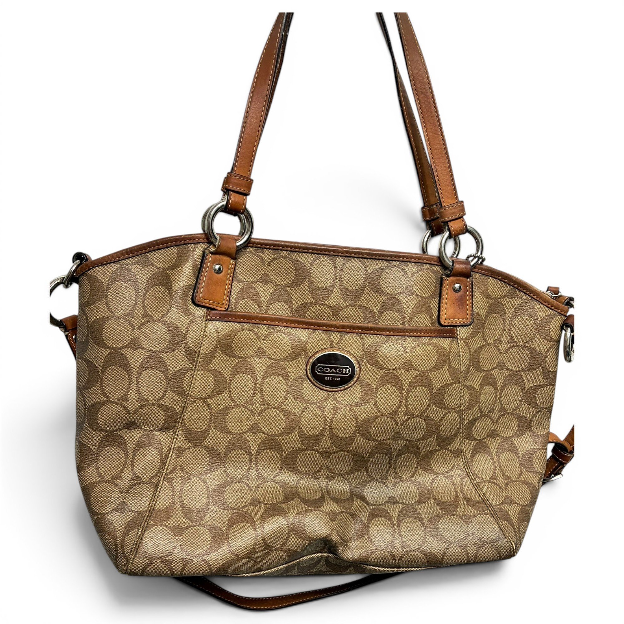Leather crossbody bag