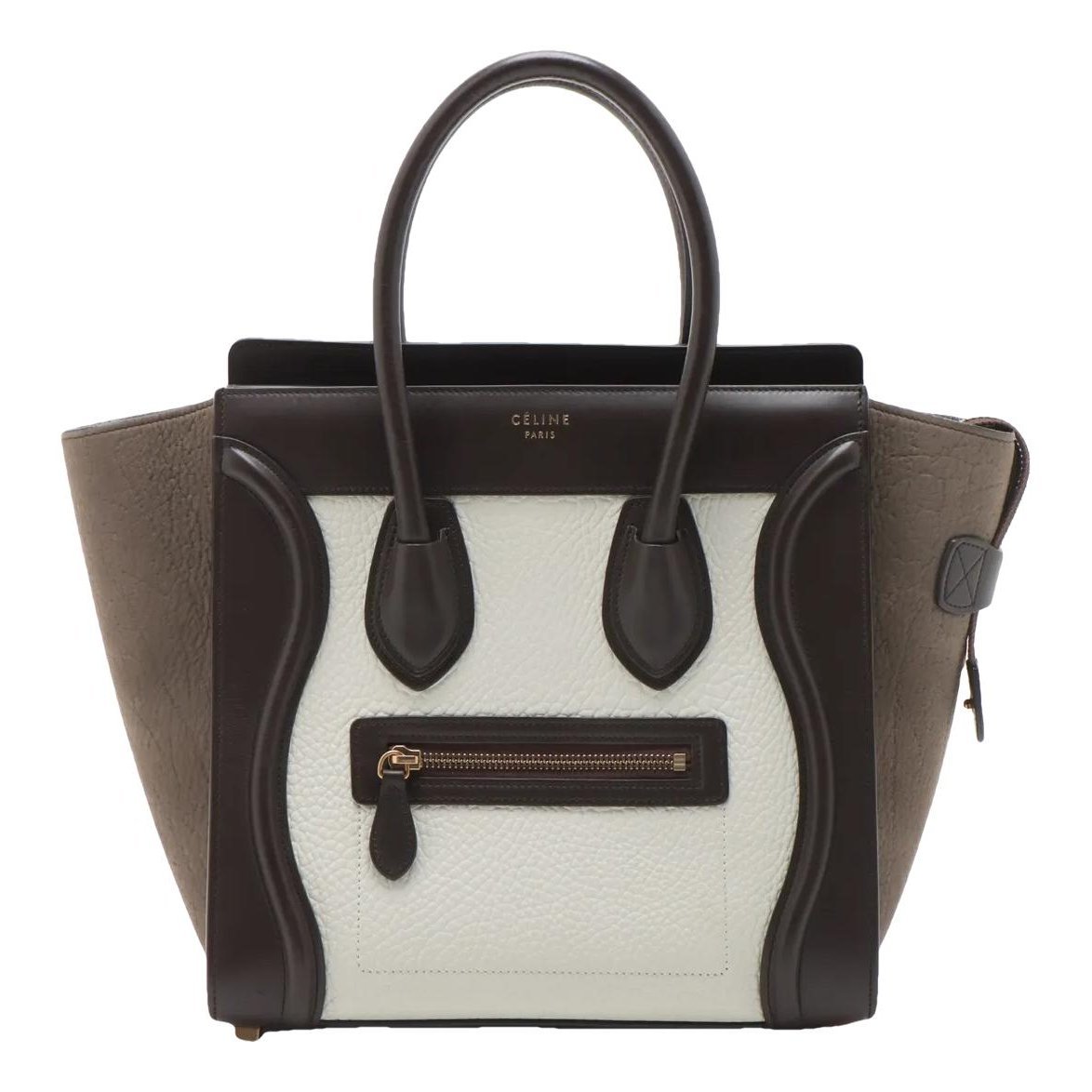 Luggage leather handbag