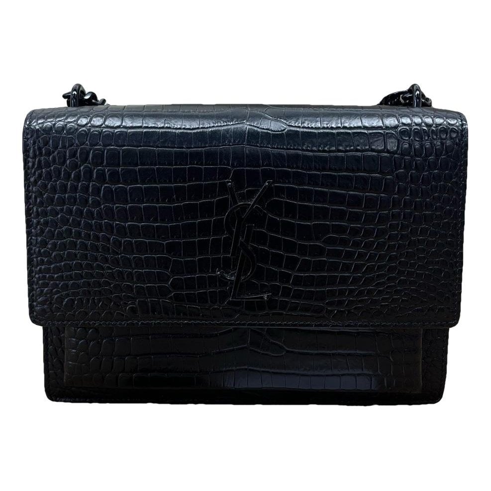 Sunset leather handbag