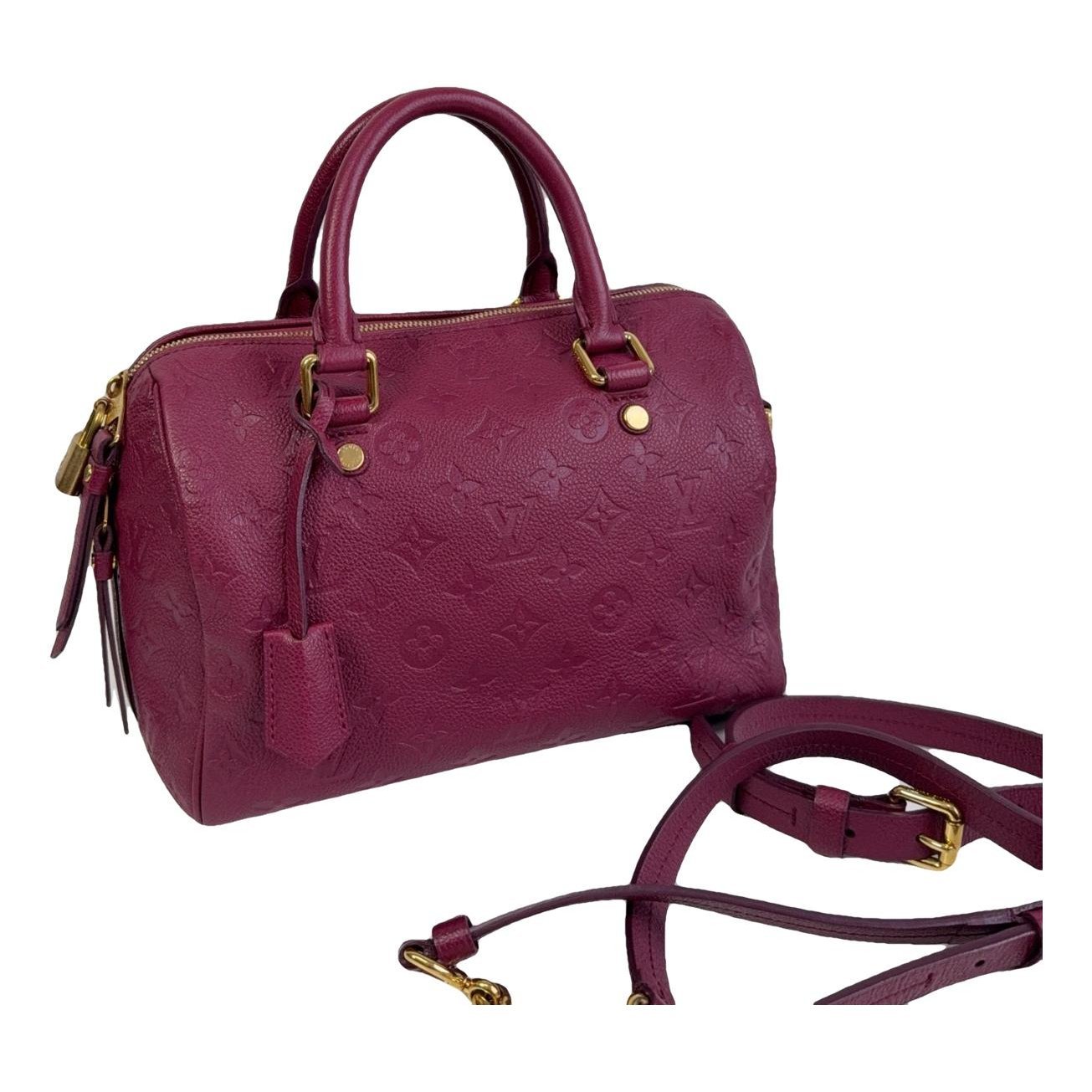 Louis Vuitton Speedy Bandoulière leather handbag