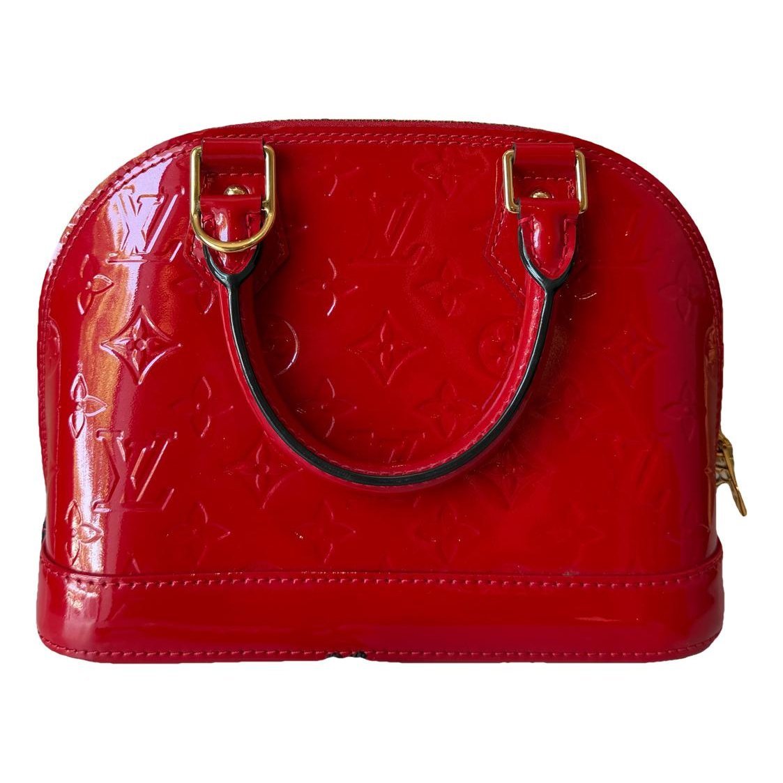 Alma BB patent leather handbag