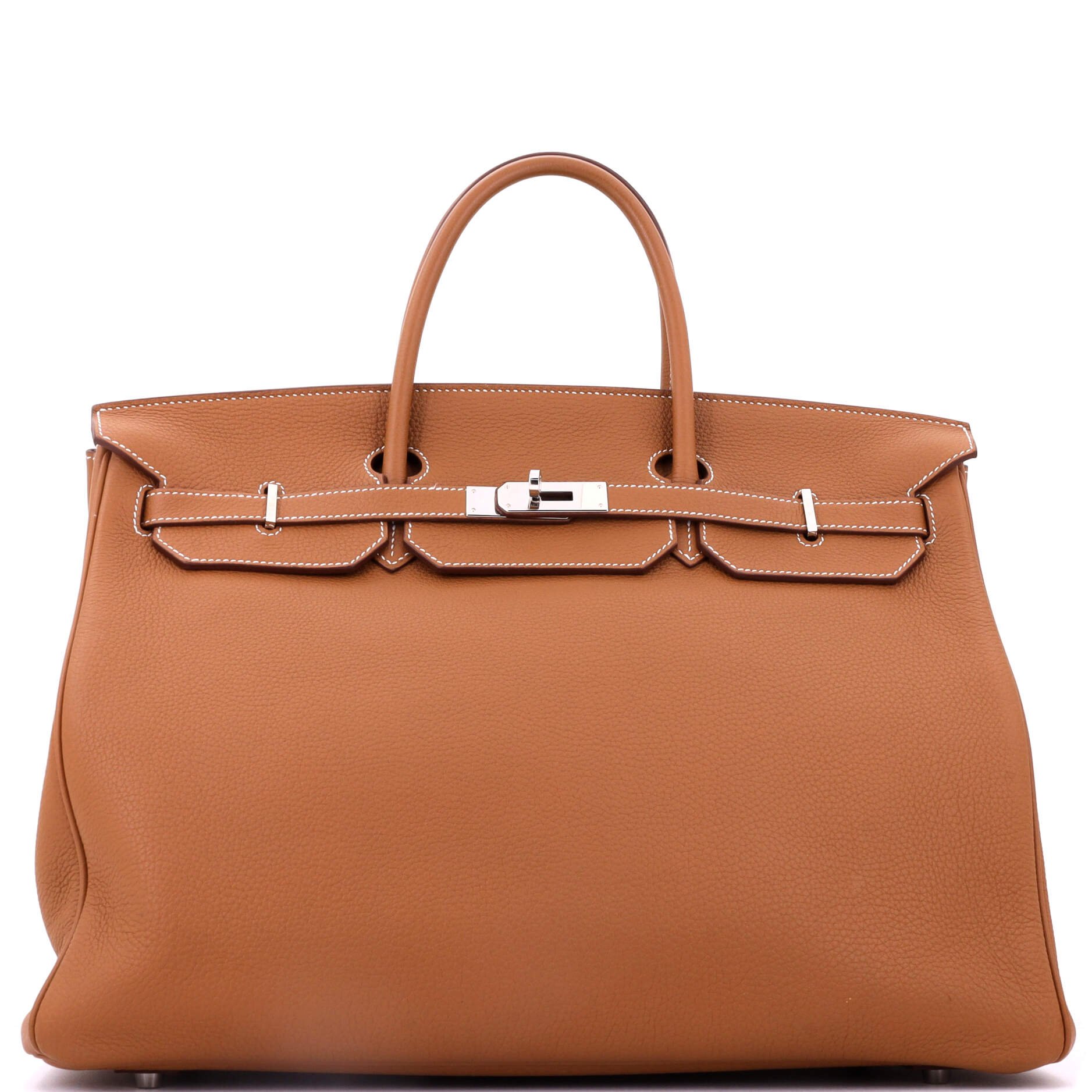 Birkin Handbag Gold Togo with Palladium Hardware 40