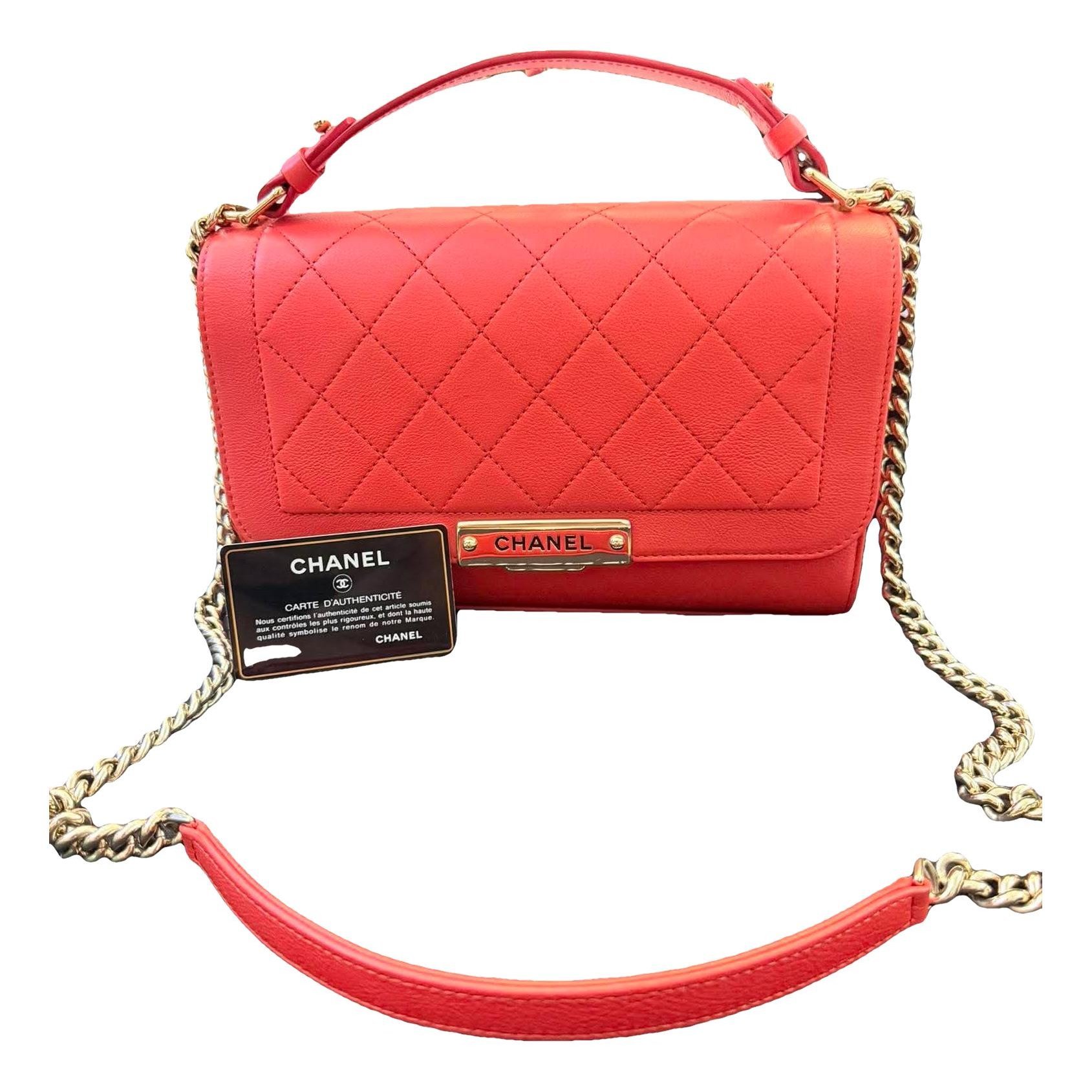 Leather crossbody bag
