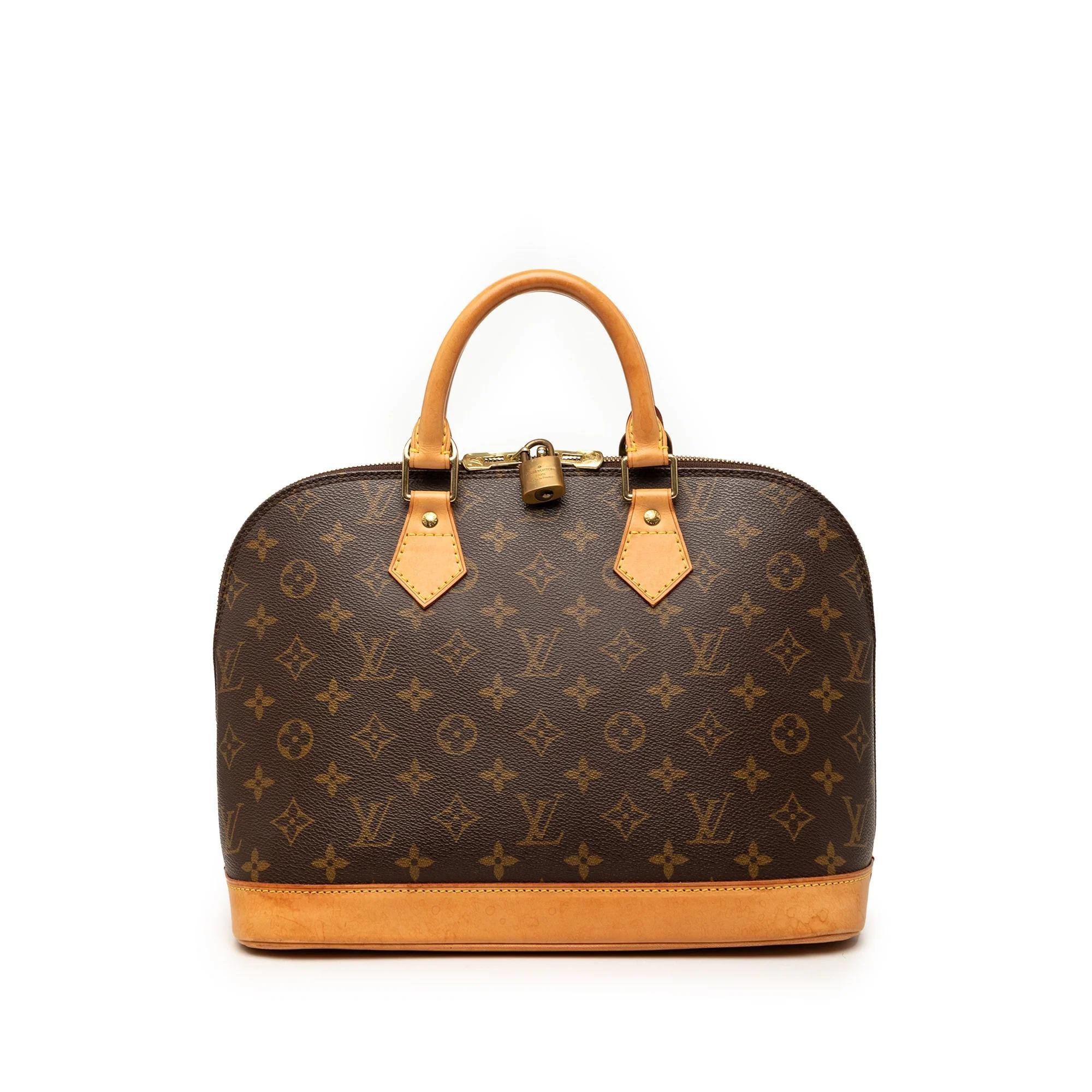 Alma leather handbag
