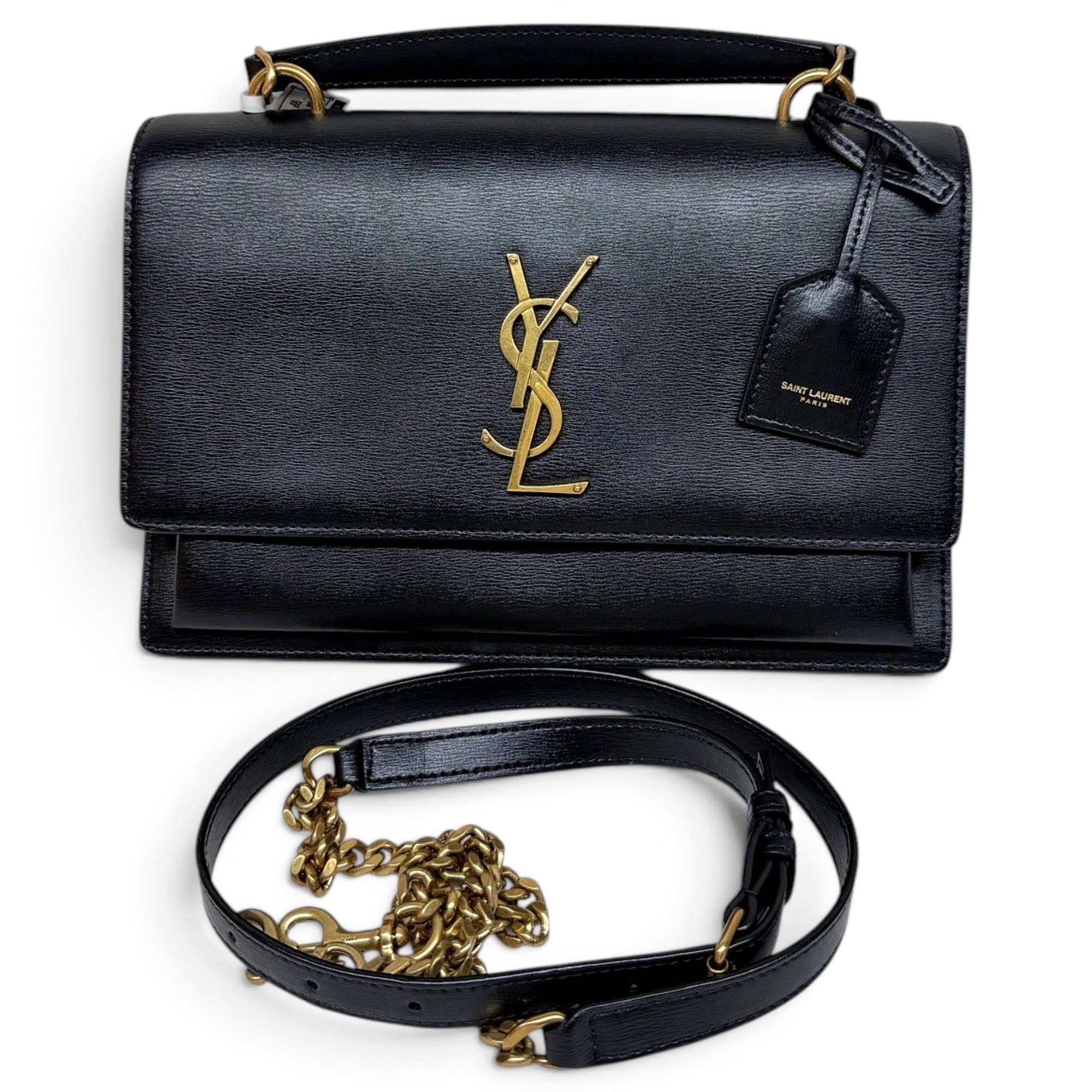 Sunset leather crossbody bag