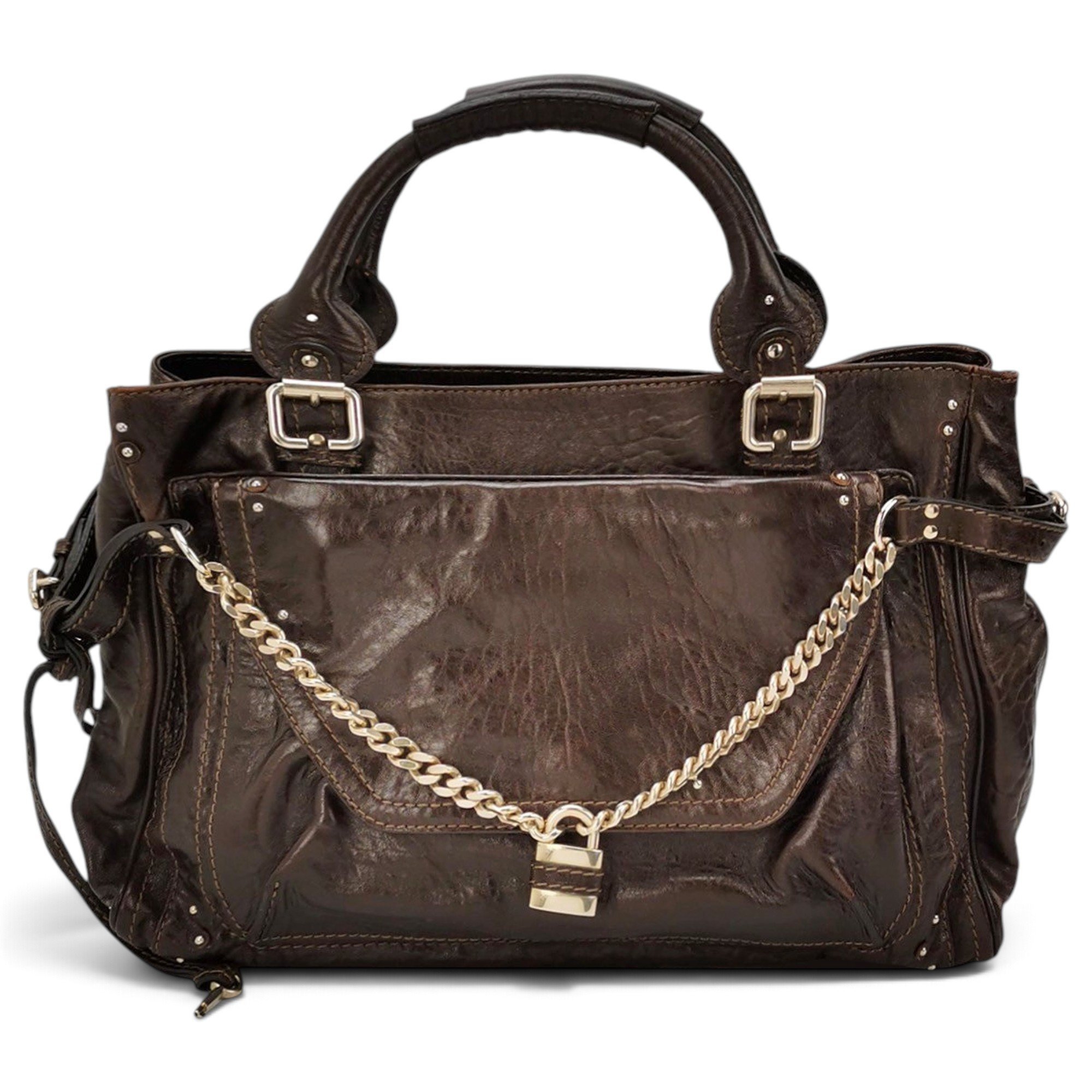 Paddington, Chaîne leather tote
