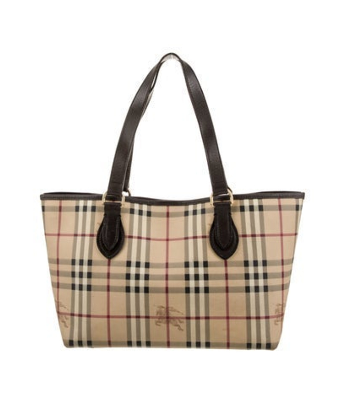 Burberry Haymarket Check Tote