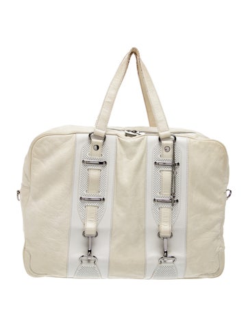 Leather Top Handle Bag