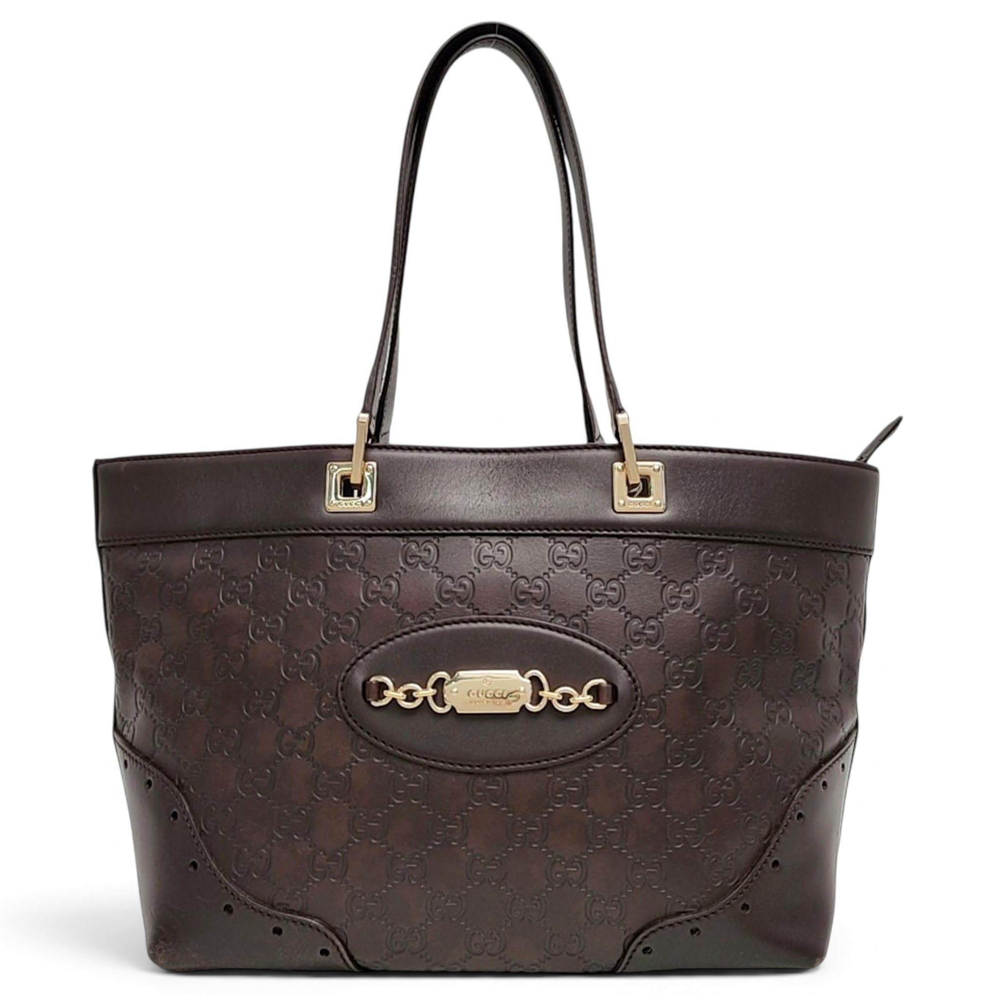 Gucci Giglio leather handbag