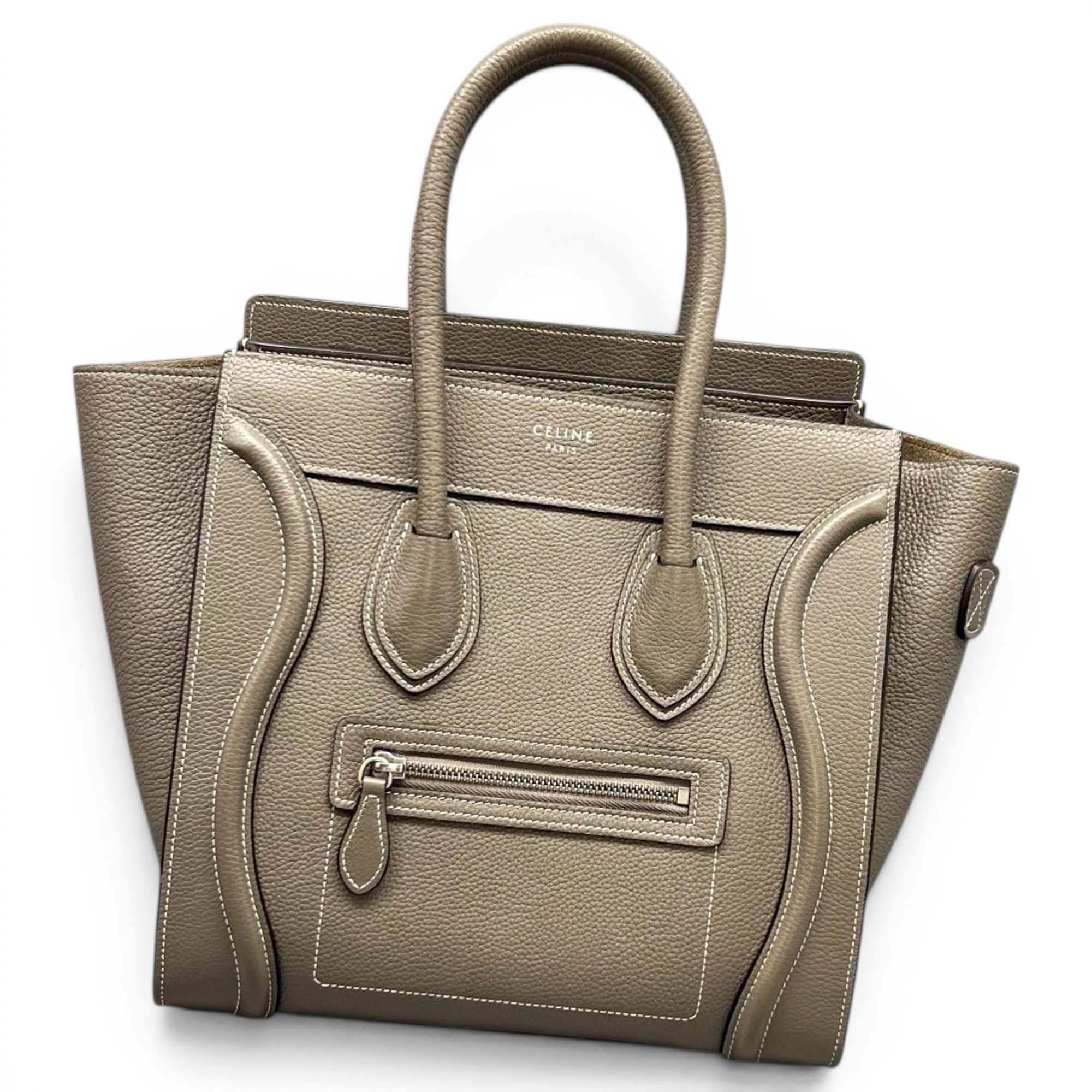 Luggage leather handbag