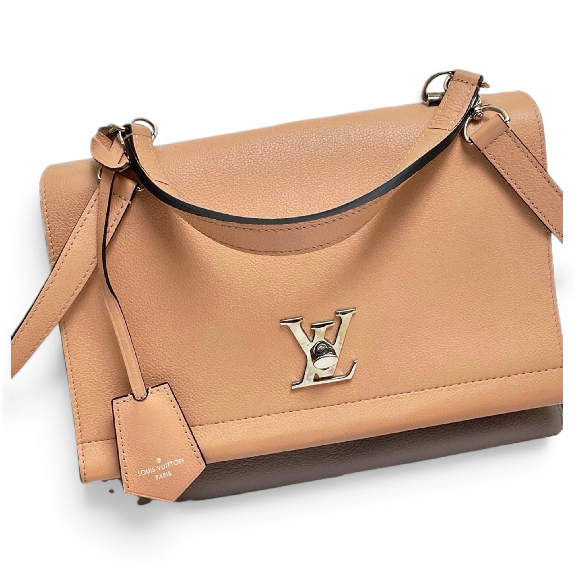 Lockme leather handbag
