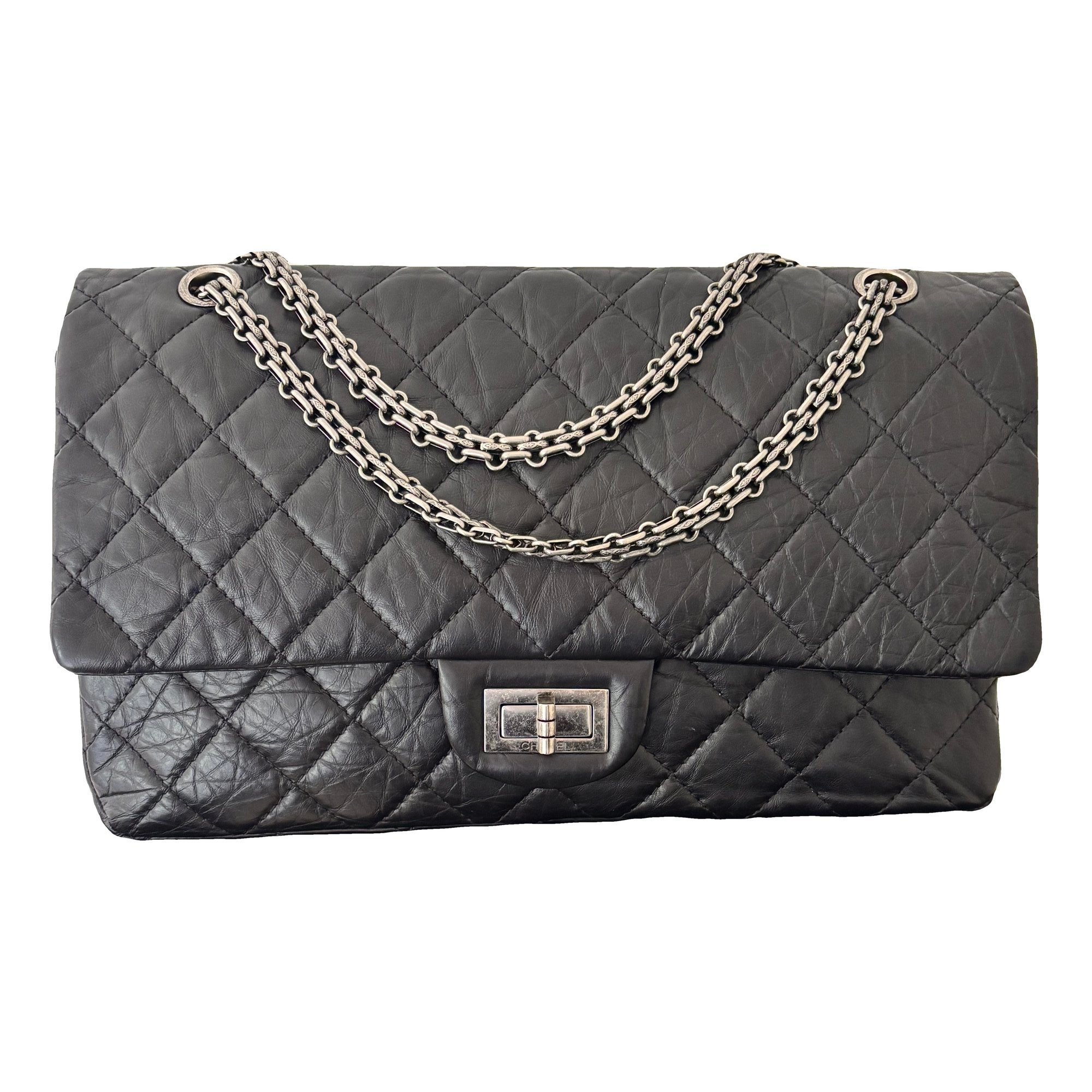 2.55 leather handbag