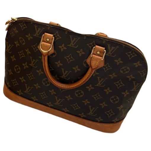 Louis Vuitton Alma leather handbag