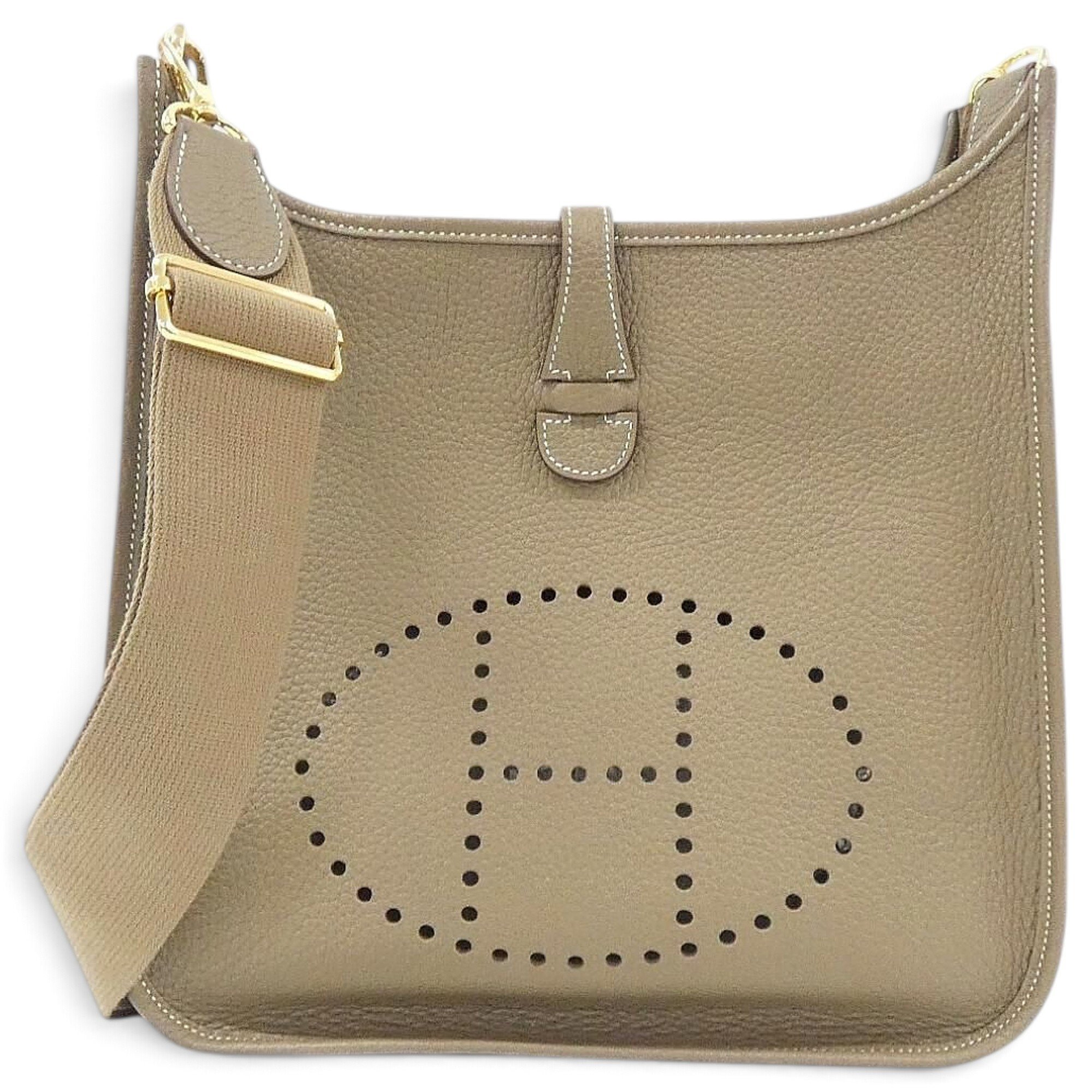 Evelyne leather handbag