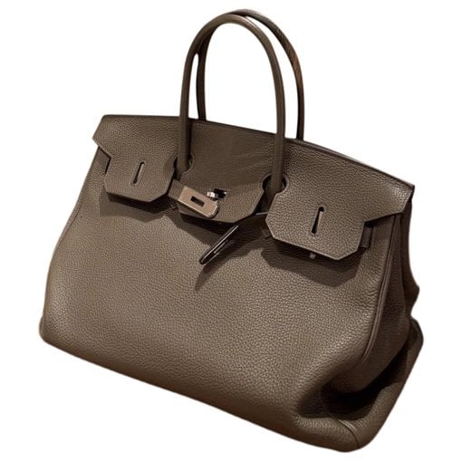 Birkin 35 leather handbag