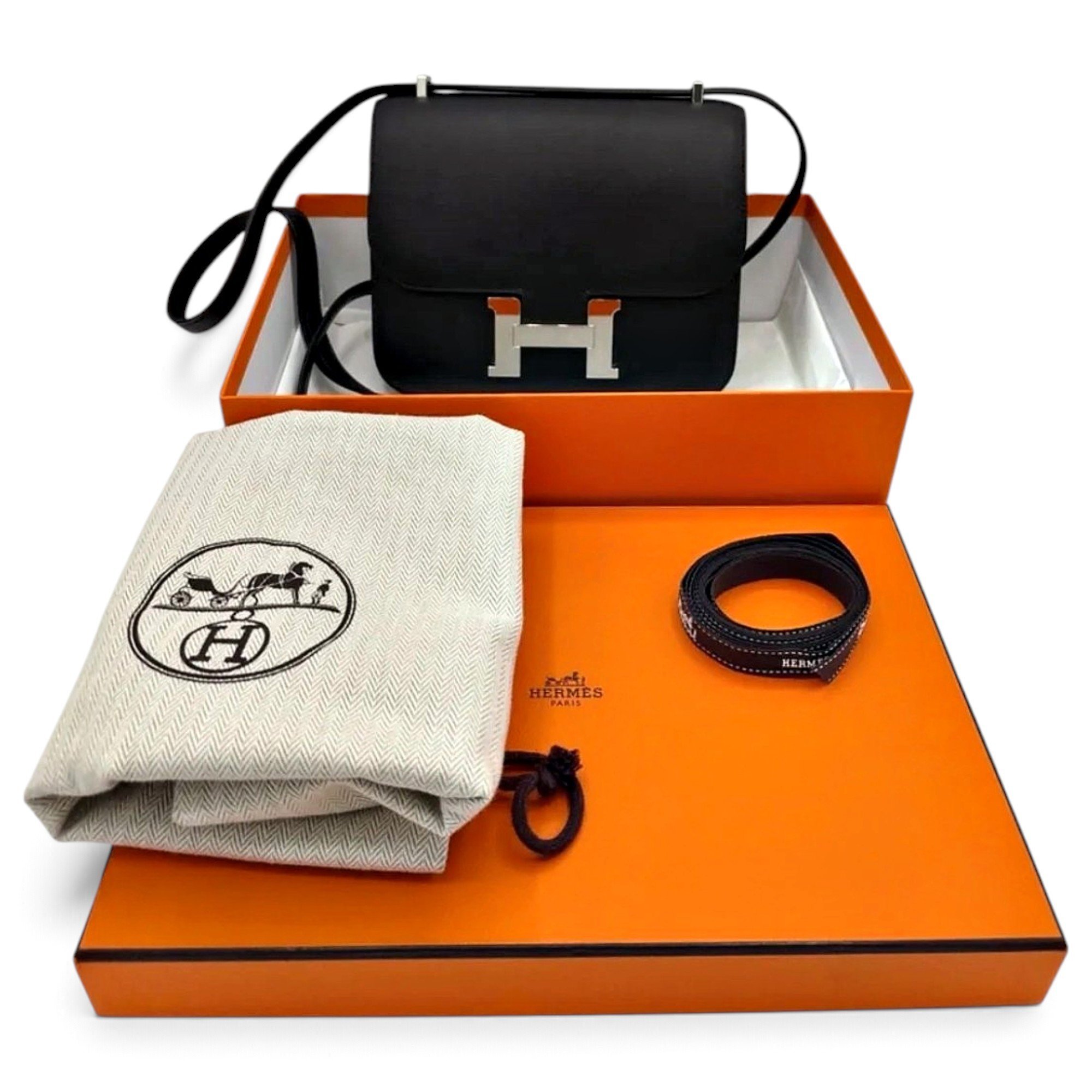 Constance leather handbag