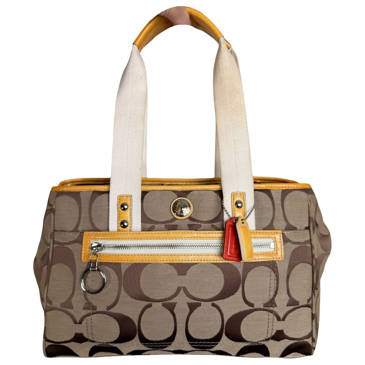 Signature Sufflette cloth handbag