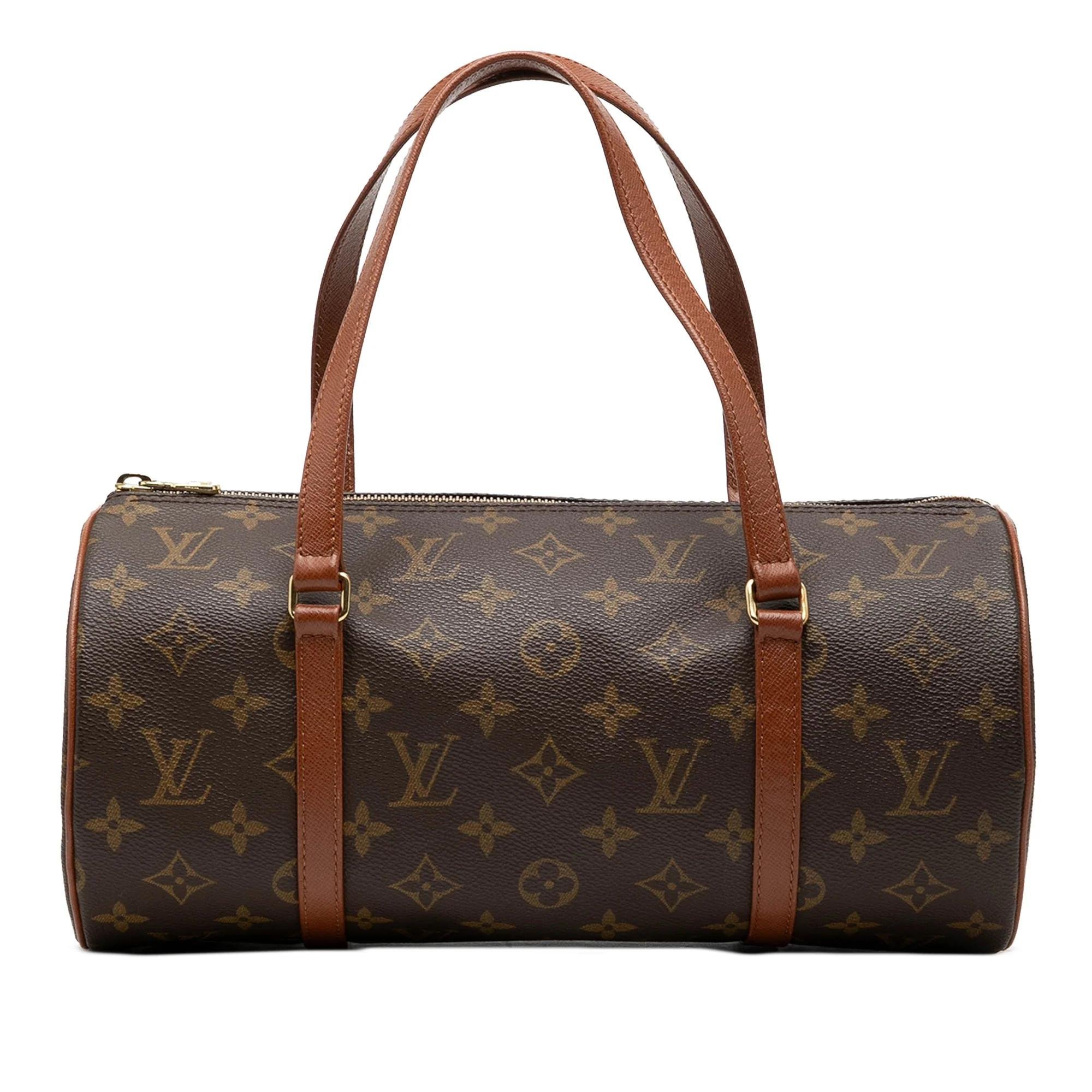 Papillon leather handbag