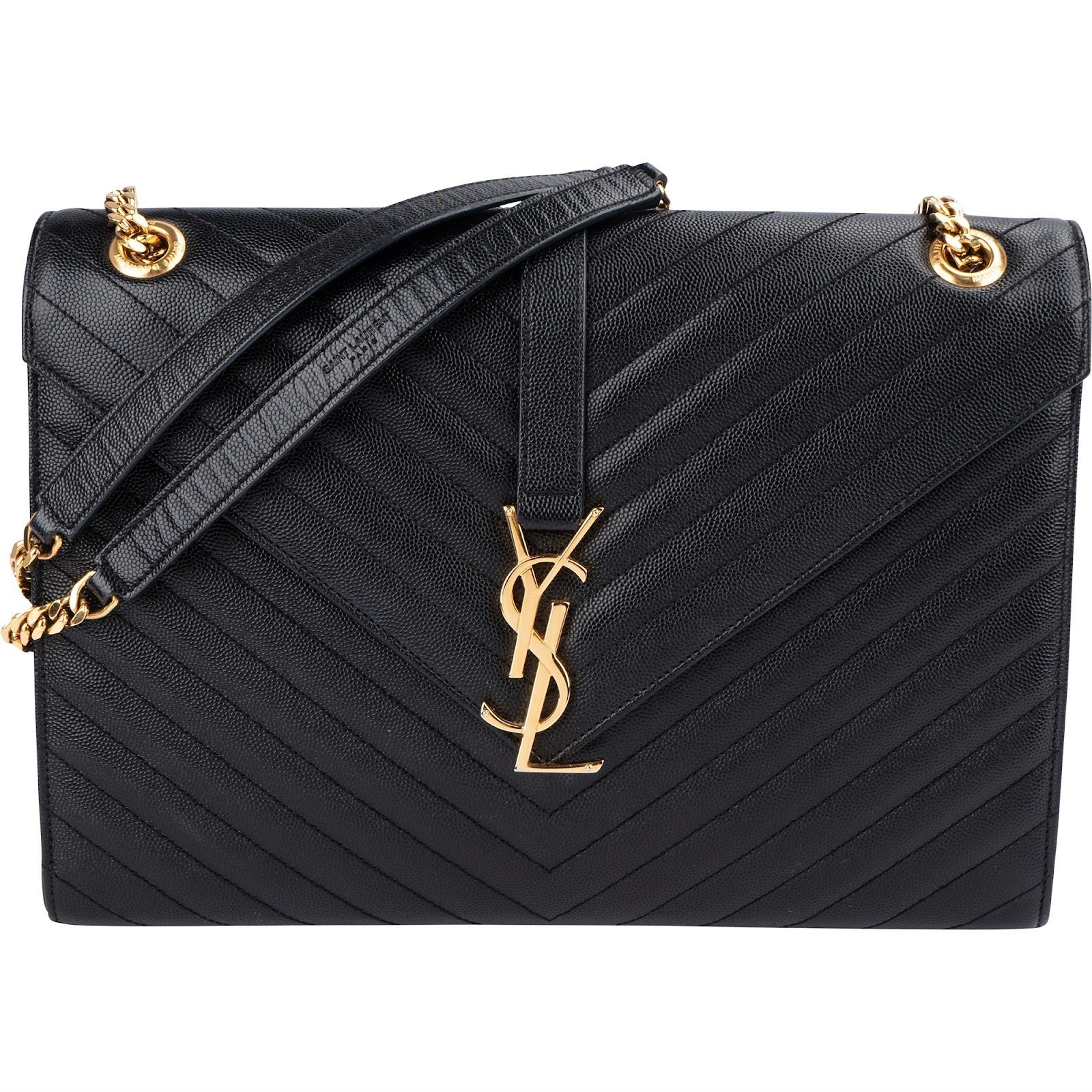 Envelope leather crossbody bag