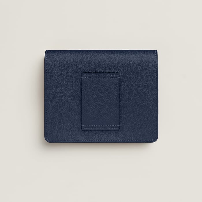 Bleu Abysse Roulis Slim Wallet