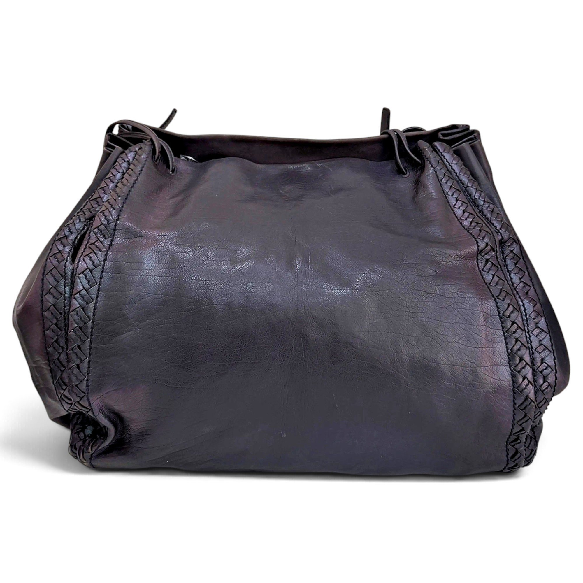 Leather handbag
