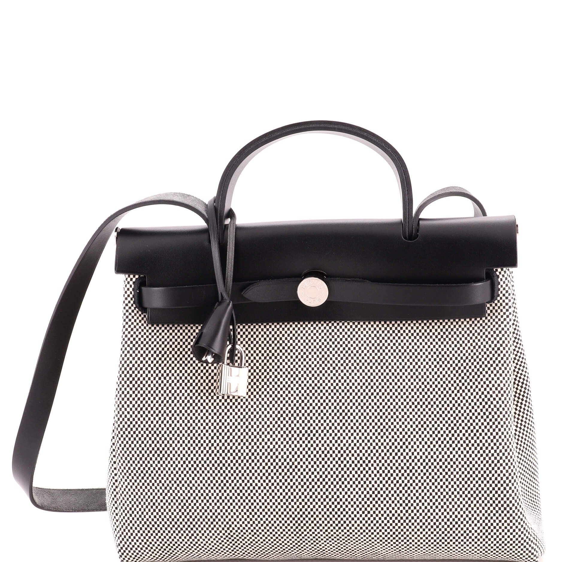 Herbag Zip Criss Viking Toile and Leather 31